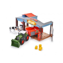 Dickie - Station de ferme avec ensembles de jeux de tracteur