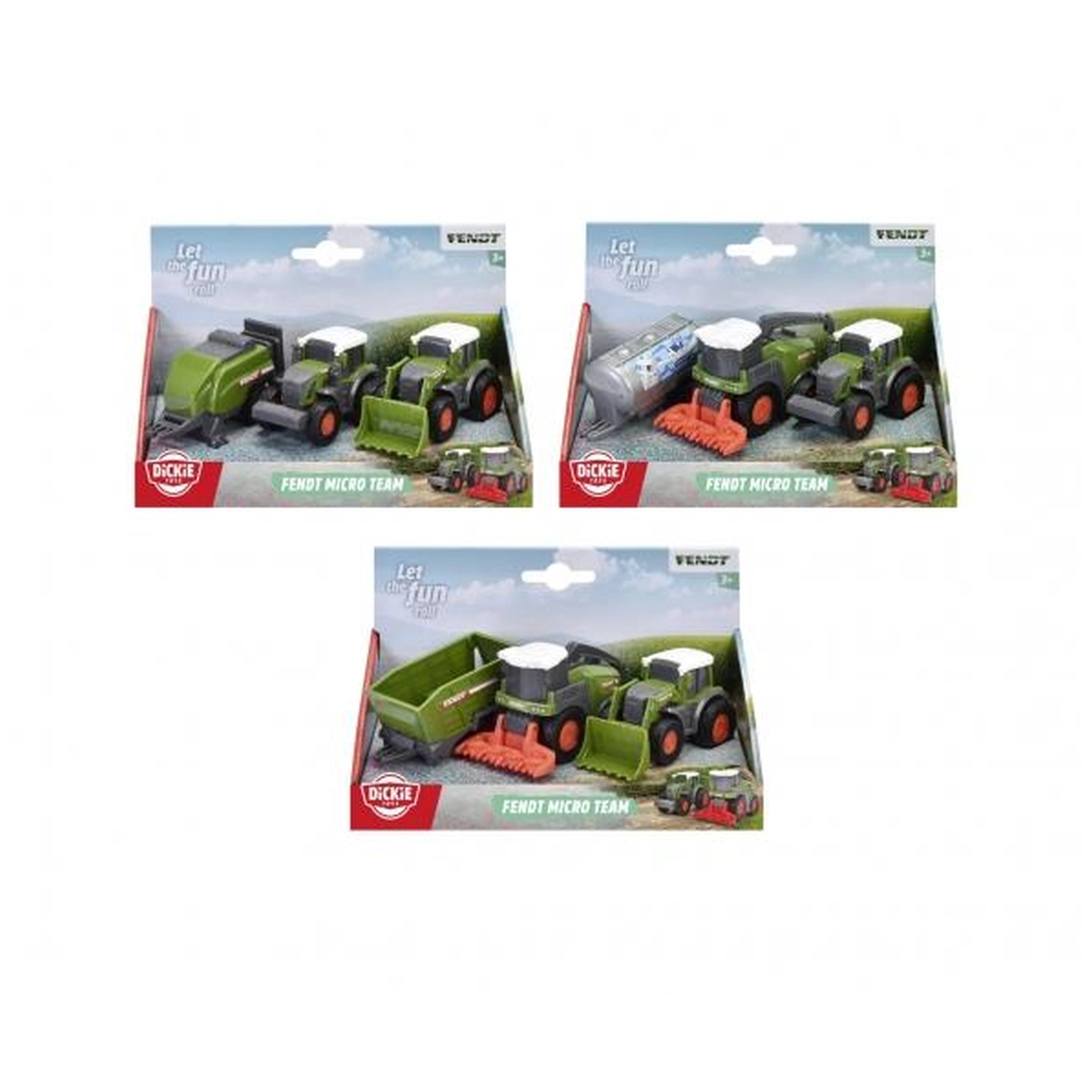 Dickie - Véhicules de jeu Micro Team Fendt