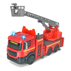 Dickie - Assortiment de Véhicules de Secours Incendie avec Lumières et Sons