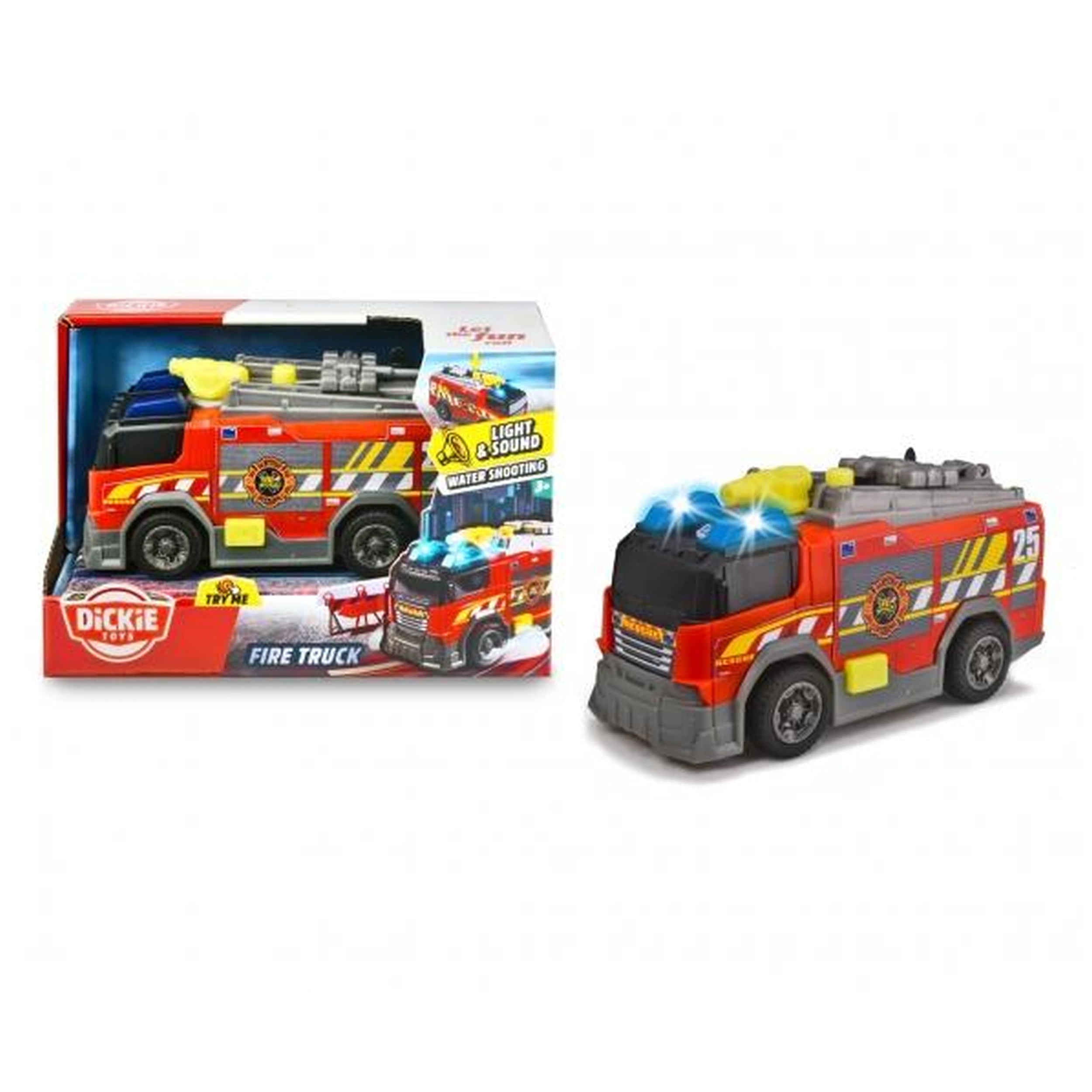 Dickie - Fire Truck With Lights And Sounds Play Vehicles
