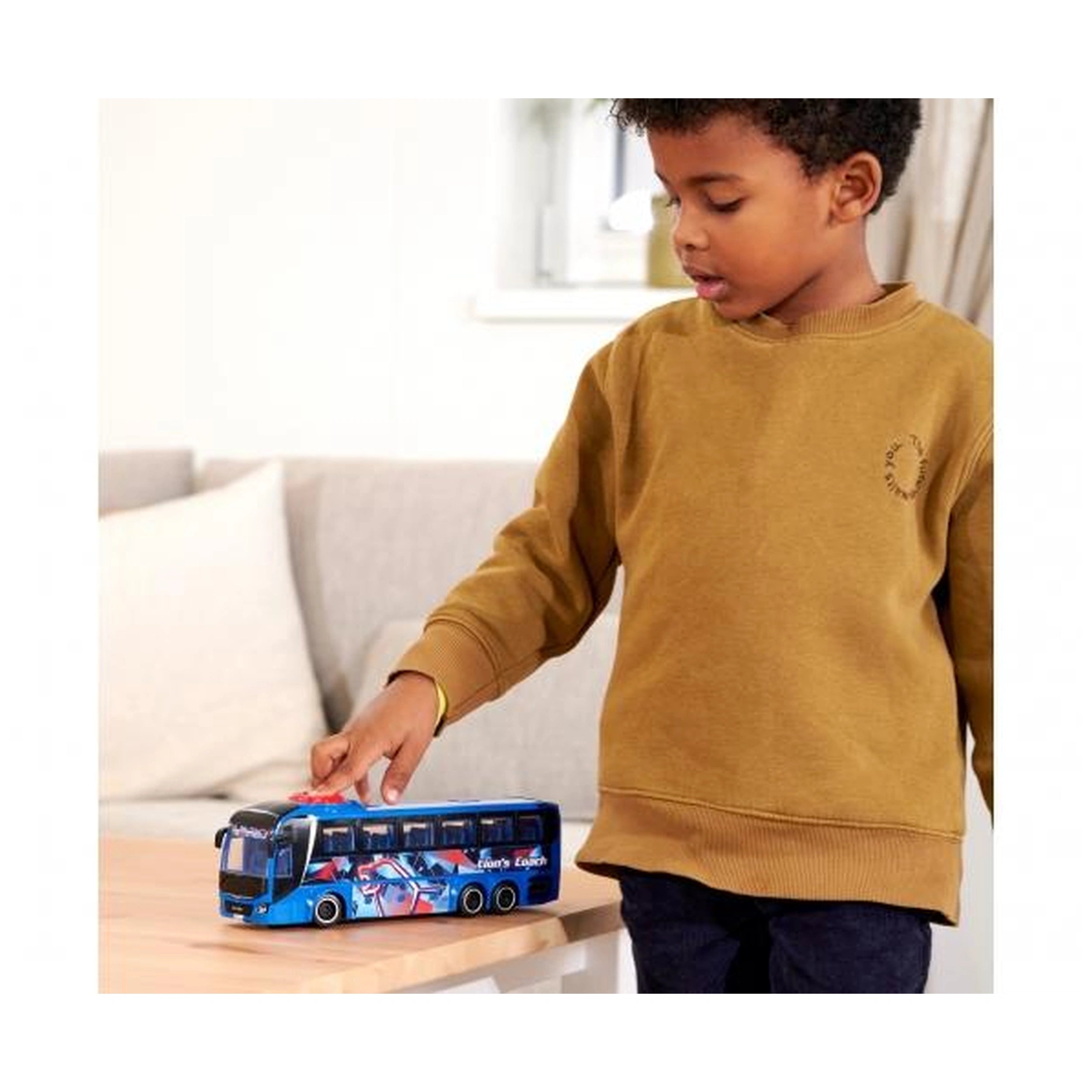 Dickie - Man Lions Coach Play Vehicles