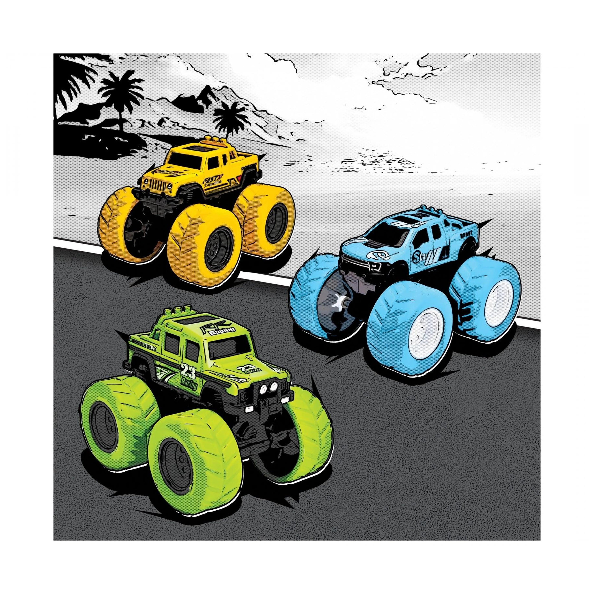 Dickie-Toys - Véhicule de jeu Monster Truck - Véhicules de jeu