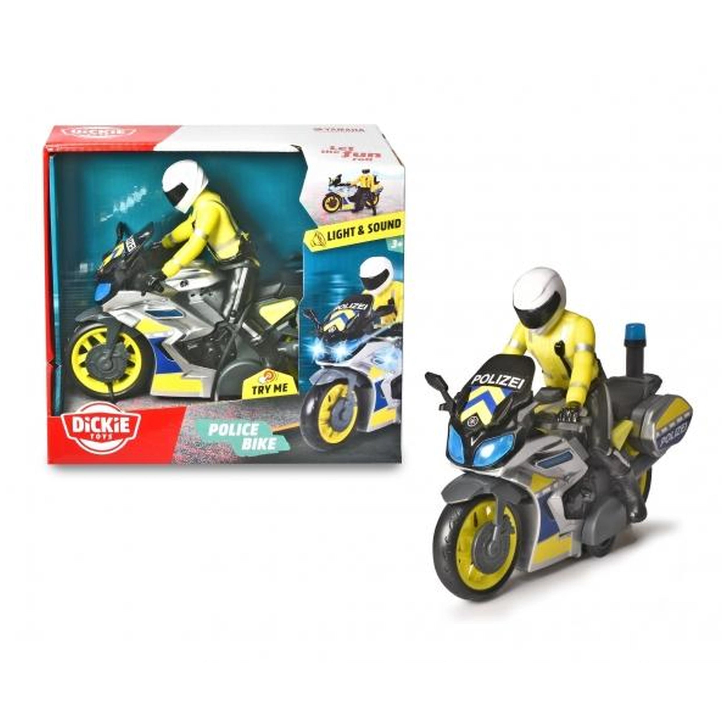 Dickie - Police Motorbike With Sounds And Lights Play Vehicles