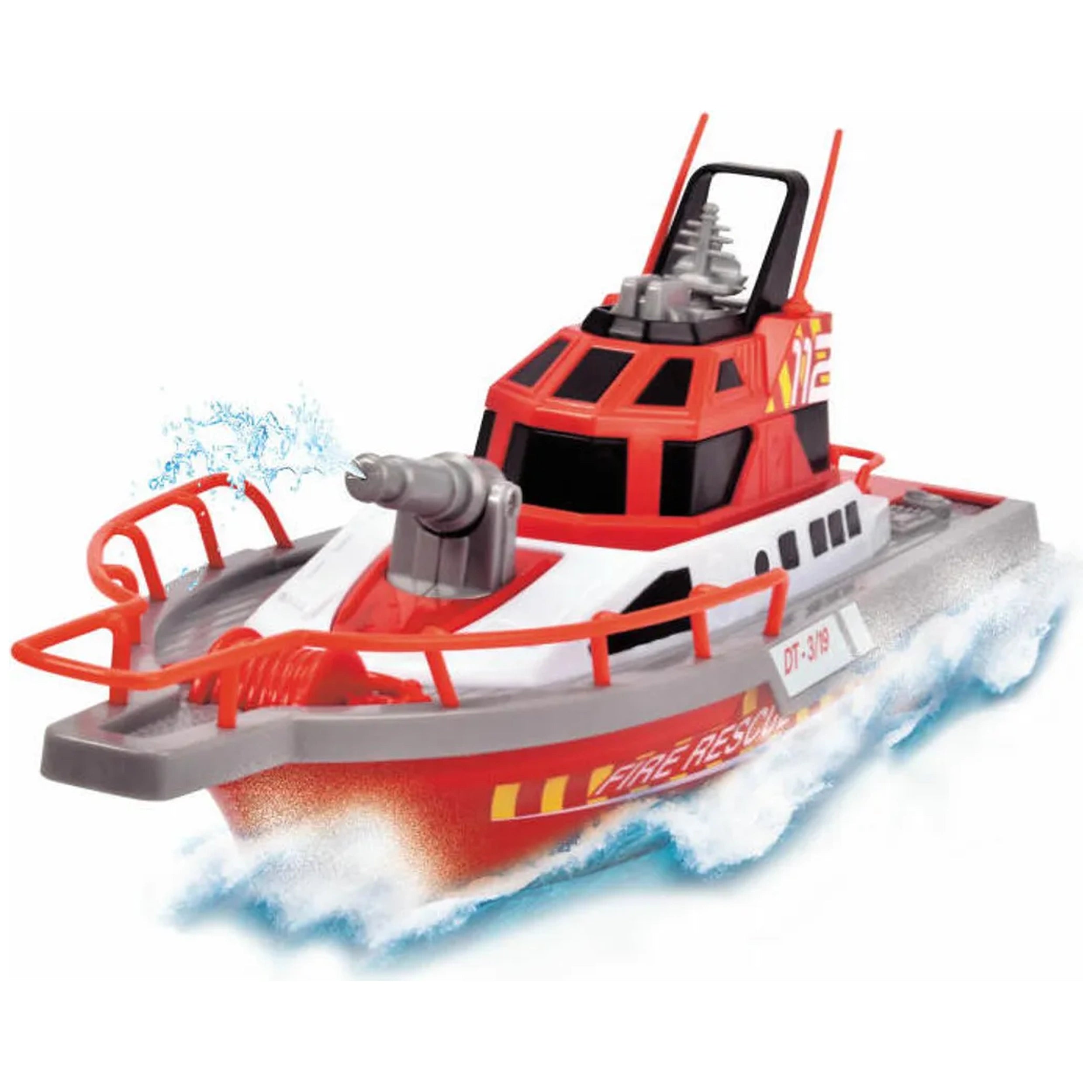Dickie - Remote-Controlled Fire Boat Play Vehicles