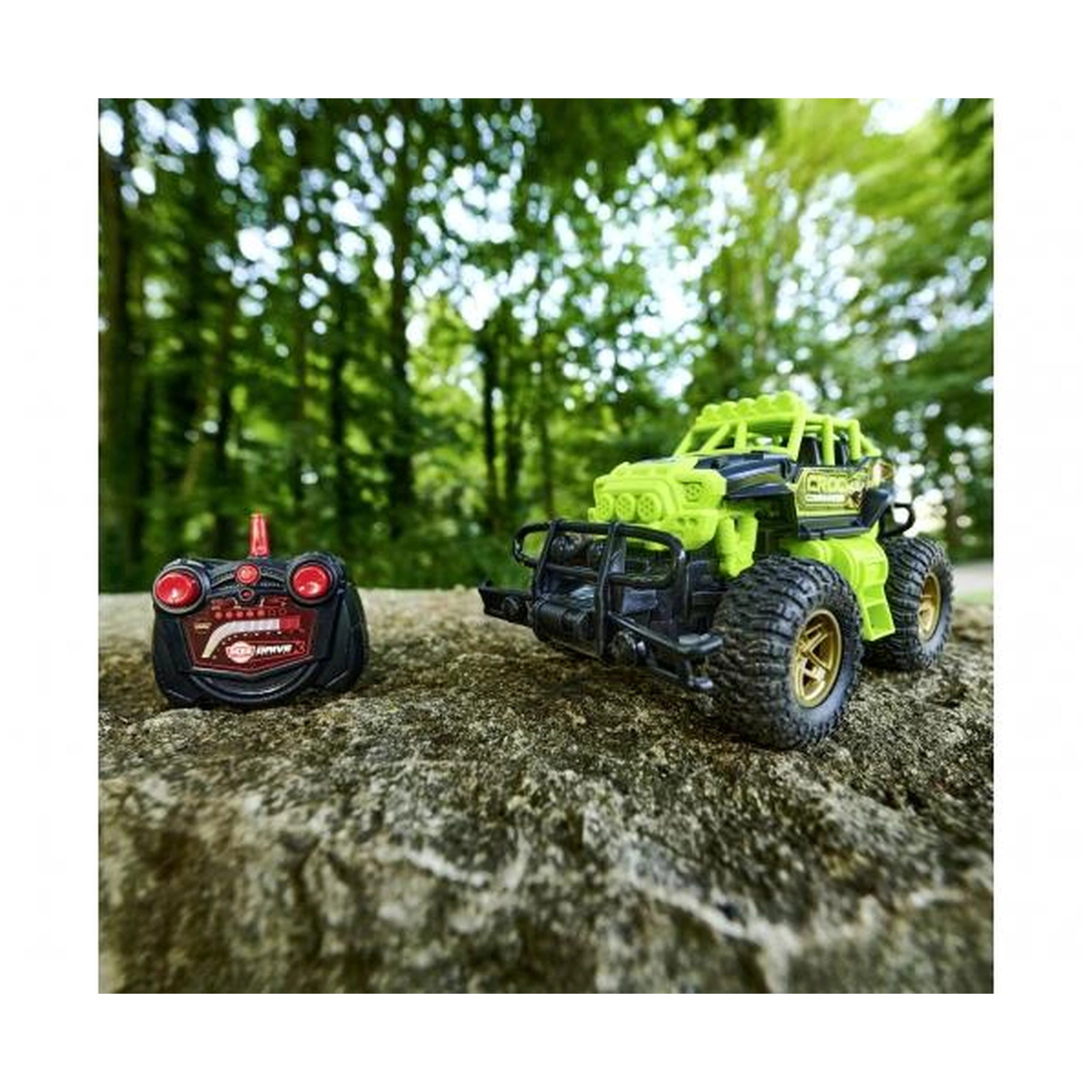 Dickie - Véhicules de jeu Jeep Croc Commander télécommandés