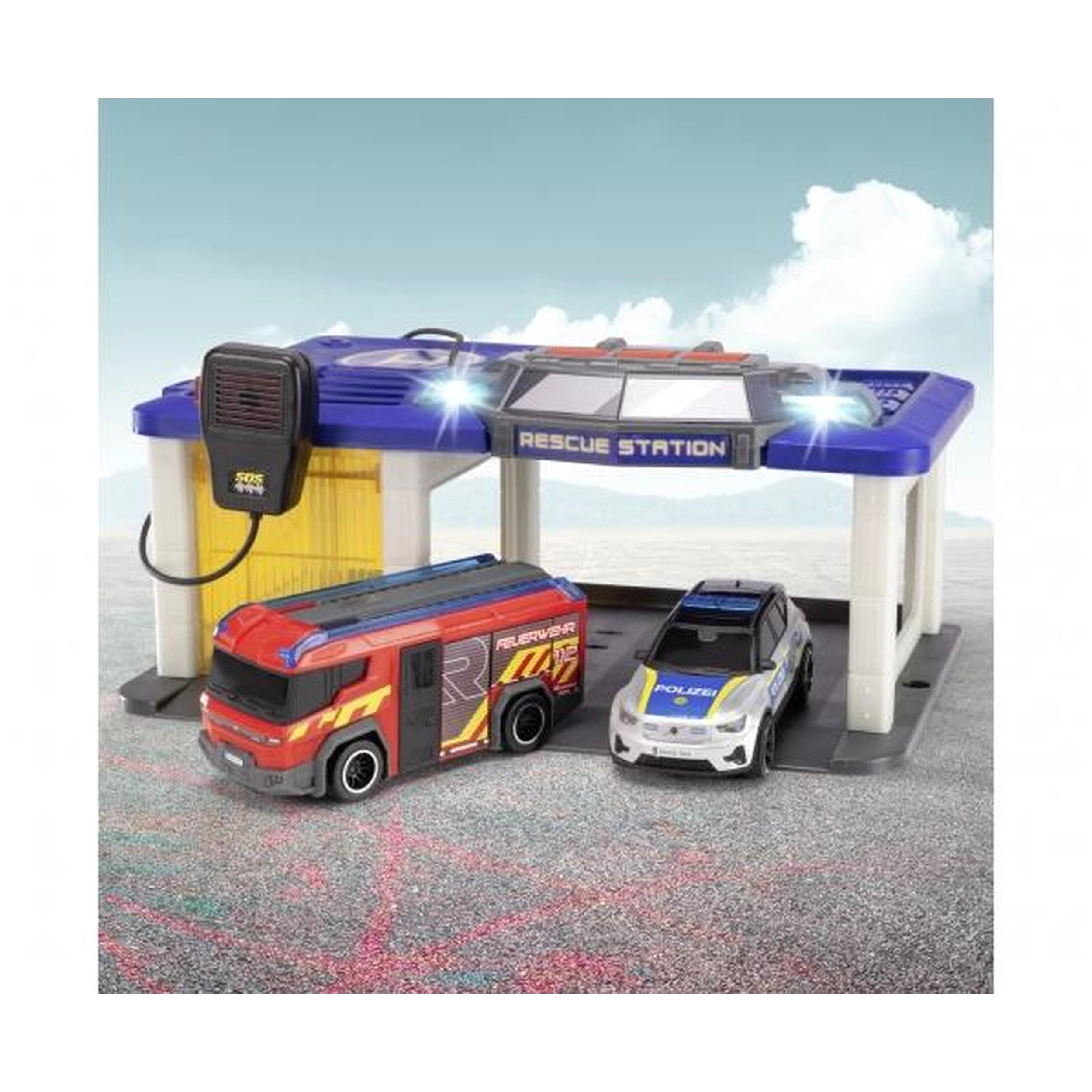 Dickie - Rescue Station Toy Playsets