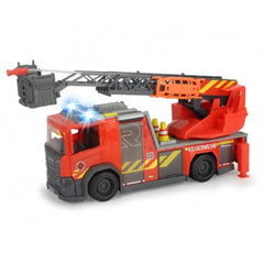 Dickie - Camion de pompier échelle Scania avec sons et lumières véhicules de jeu