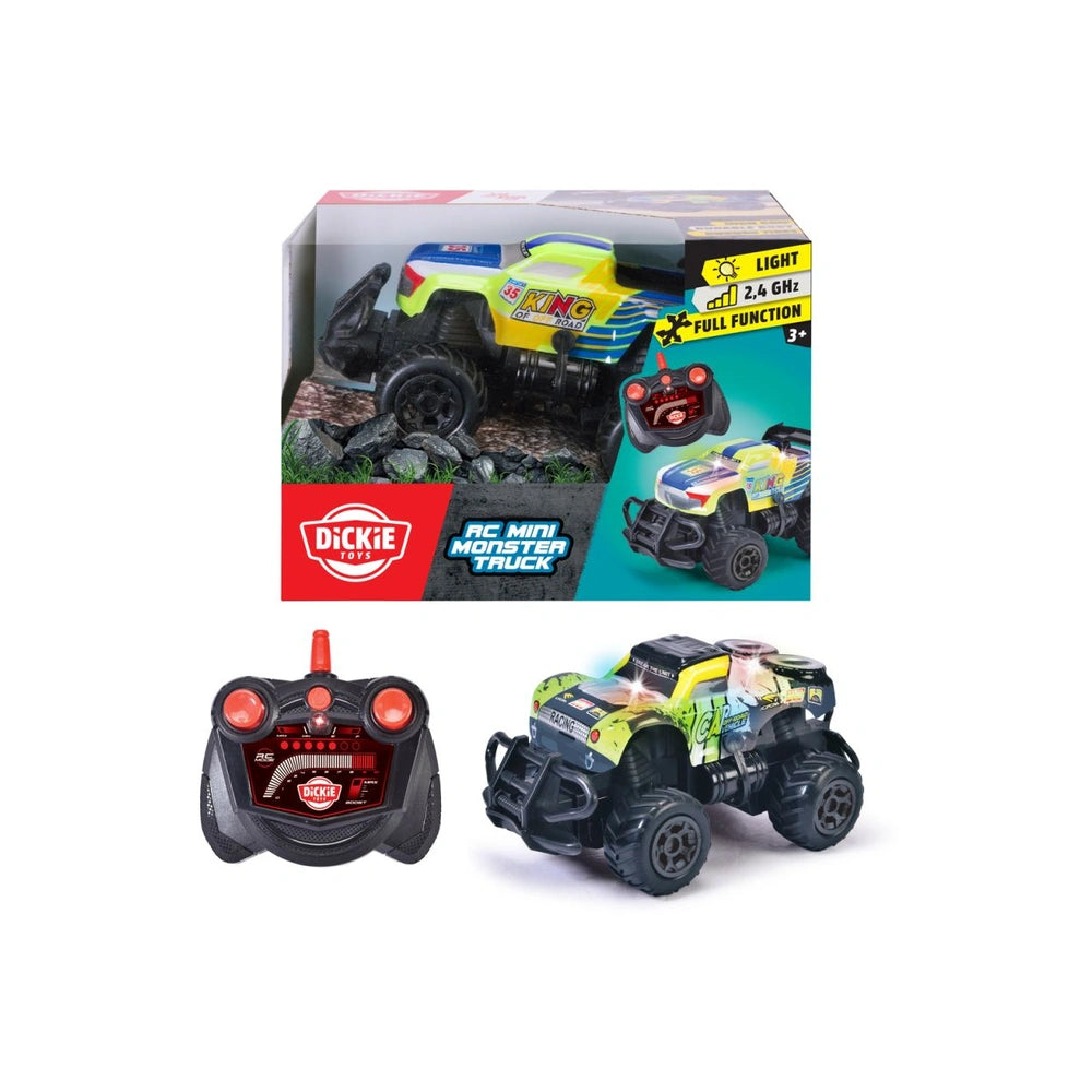 Camion Monster RC Mini - Véhicules de jeu - 3 ans - Cadeau haute vitesse