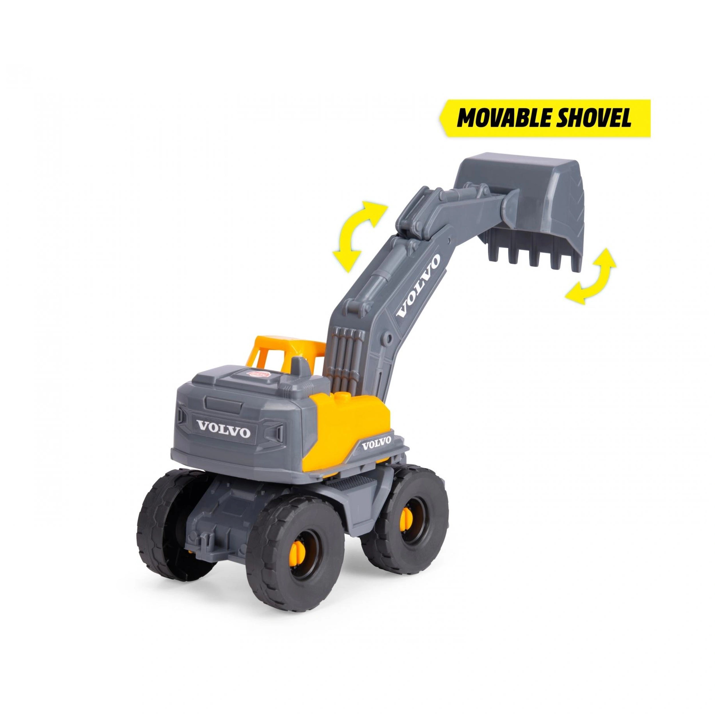 Dickie - Volvo Excavatrice Robuste - Véhicules de Jeu