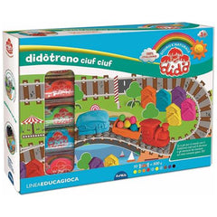 Didò - Choo-Choo Train Modelling Dough Set - Clay & Modelling Dough
