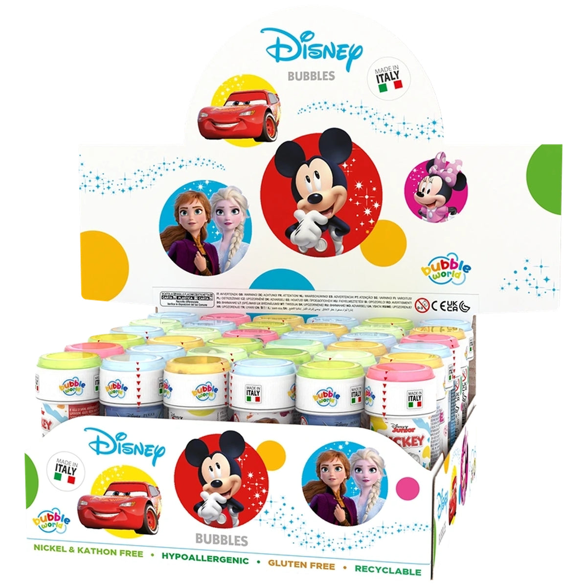 Dulcop - Disney 60 Ml Bulles de Savon - Équipement de Jeu Extérieur