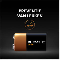 Duracell Plus-9V B1 9 V / Pp3 Battery Alkali-Manganese 9 V 1 Pc(S)