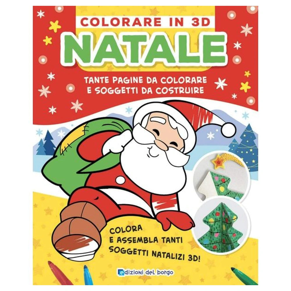 Edizioni Del Borgo - Colouring in 3D - Livres - +4 - EDB57056A - Édition Italienne