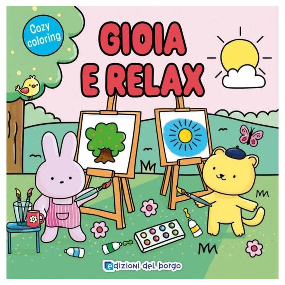 Edizioni Del Borgo - Cozy Coloring - Livres de coloriage - 3+ - EDB59519A - Édition italienne