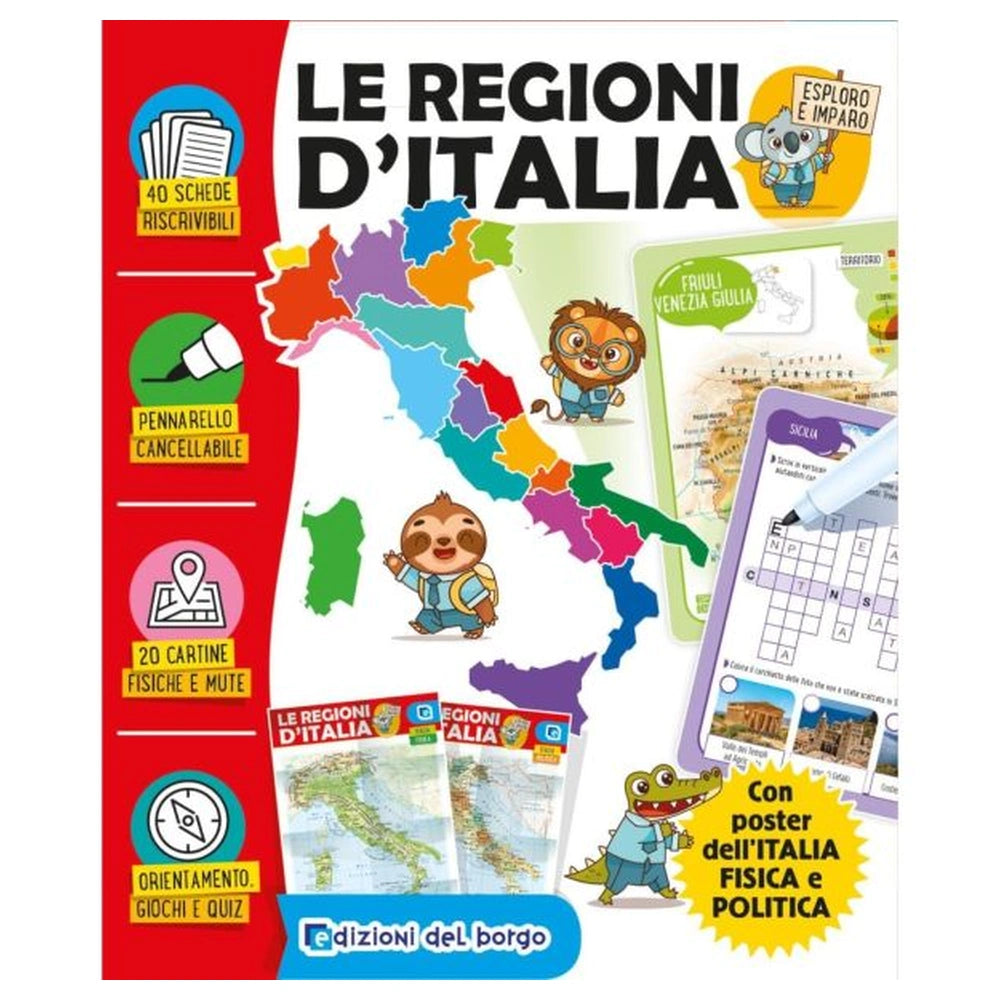 Edizioni Del Borgo - Le Regioni d'Italia - Livres - +3 - EDB58477A - Édition Italienne