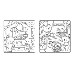 Edizioni del Borgo - Momenti Sereni - Cozy Coloring - Book Age: +3 - +6 - EDB59594A - Italian Edition