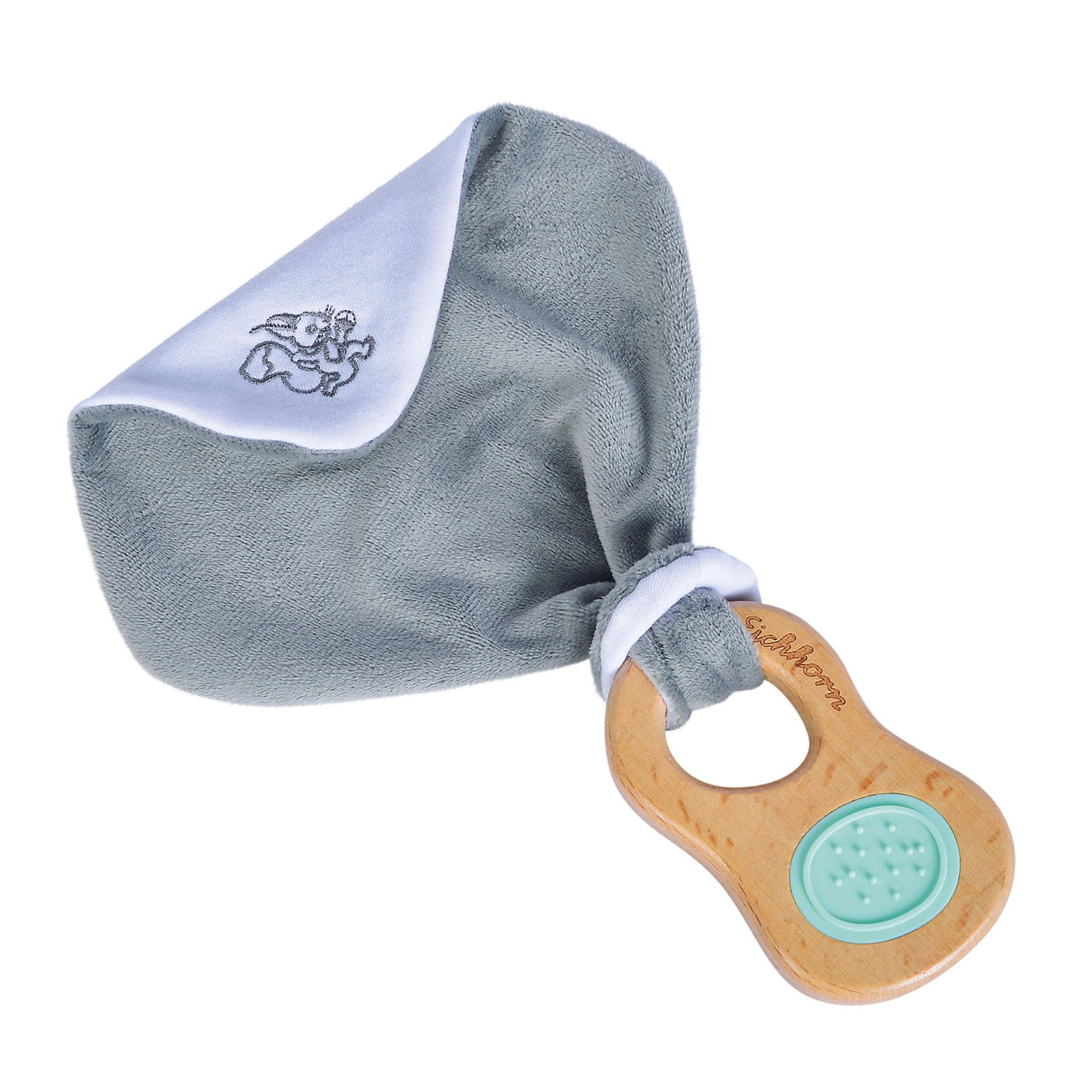 Eichhorn - Tissu de câlin pour bébé avec prise - Hochets - Hochets