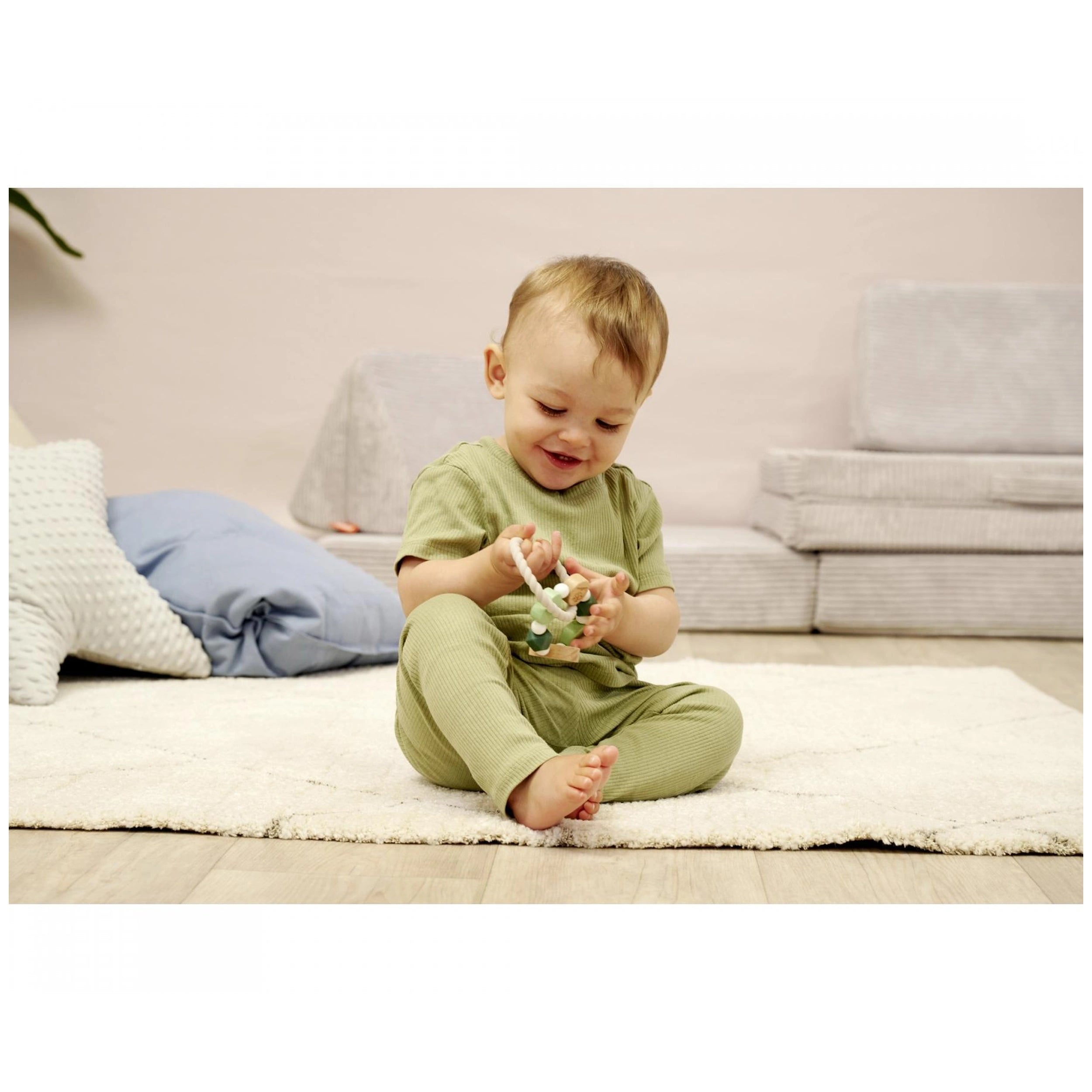 Eichhorn - Grapper HiPP pour bébé avec anneau - Jouets d'activité pour bébé - Jouets d'activité pour bébé