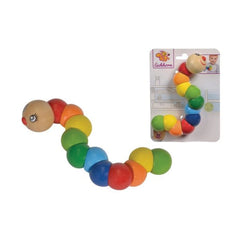 Eichhorn - Chenille en bois pour bébé - Sucettes et anneaux de dentition