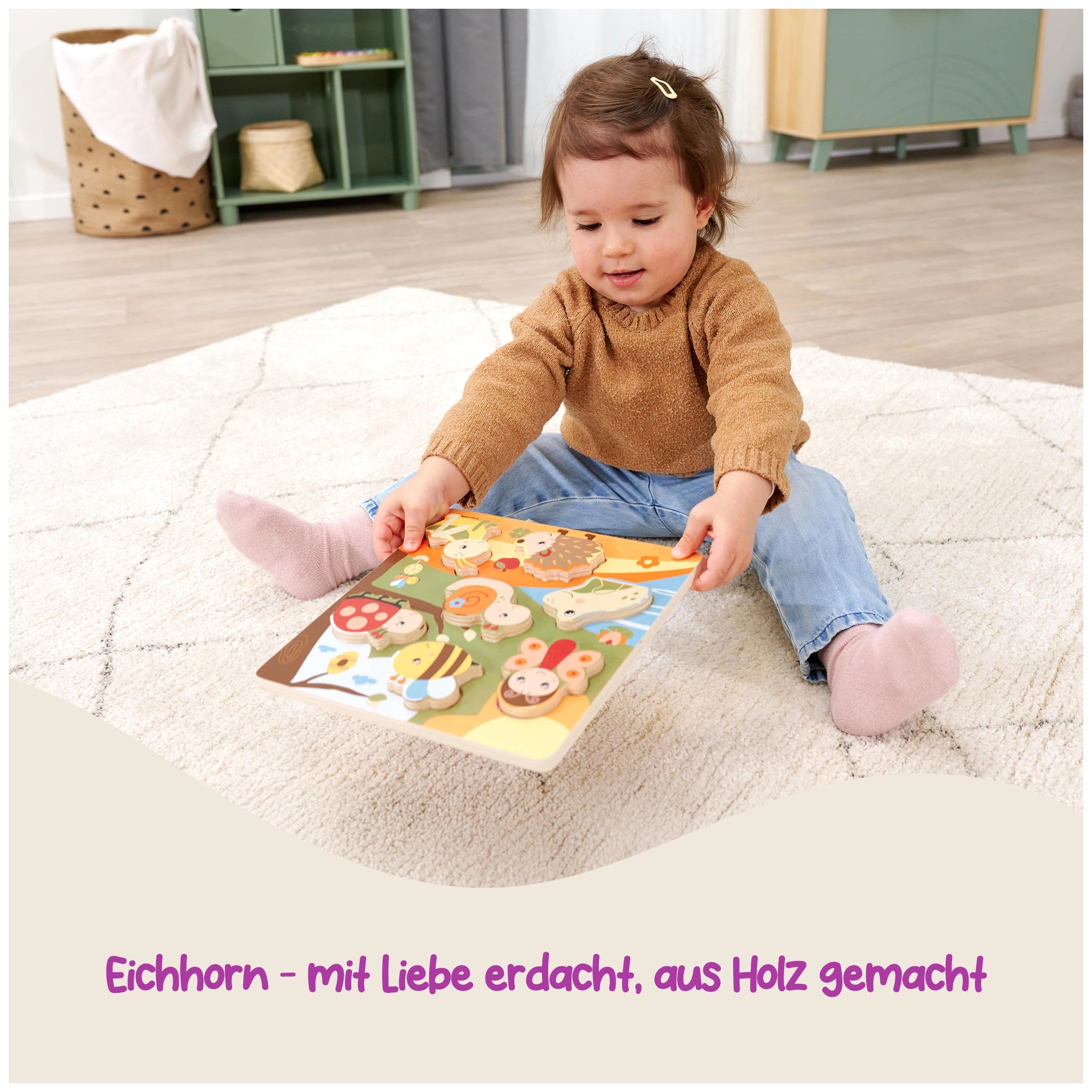 Eichhorn - Bee-Happy-Sensory-Puzzle - Educational-Toys