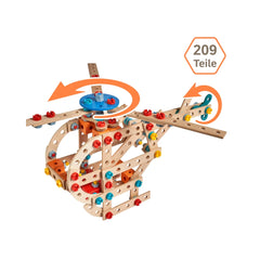 Eichhorn - Ensemble de Construction Hélicoptère et Bateau 2 - en - 1 - 5 Ans - 58701369