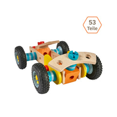 Eichhorn - Ensemble de Construction Voiture de Course - Jouets de Construction - 3 Ans+ - 58701337