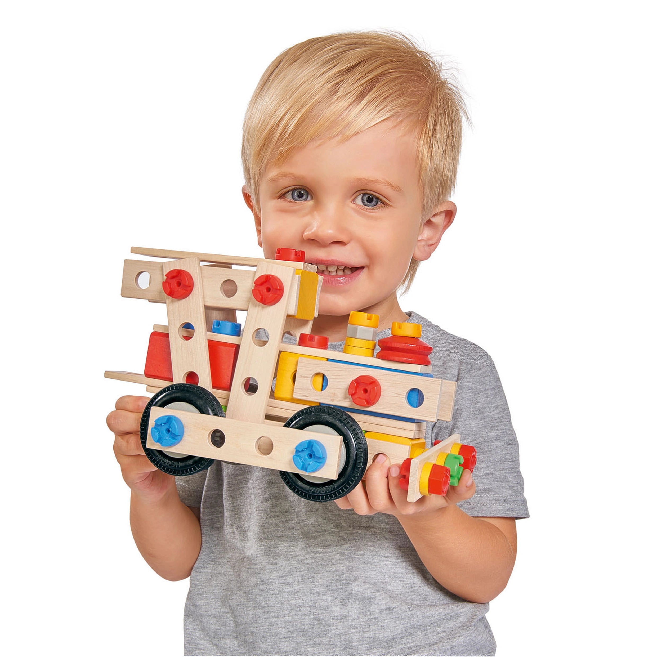 Eichhorn - Constructor 4 in 1 - 100 Pcs - Construction Set Toys - Construction Set Toys