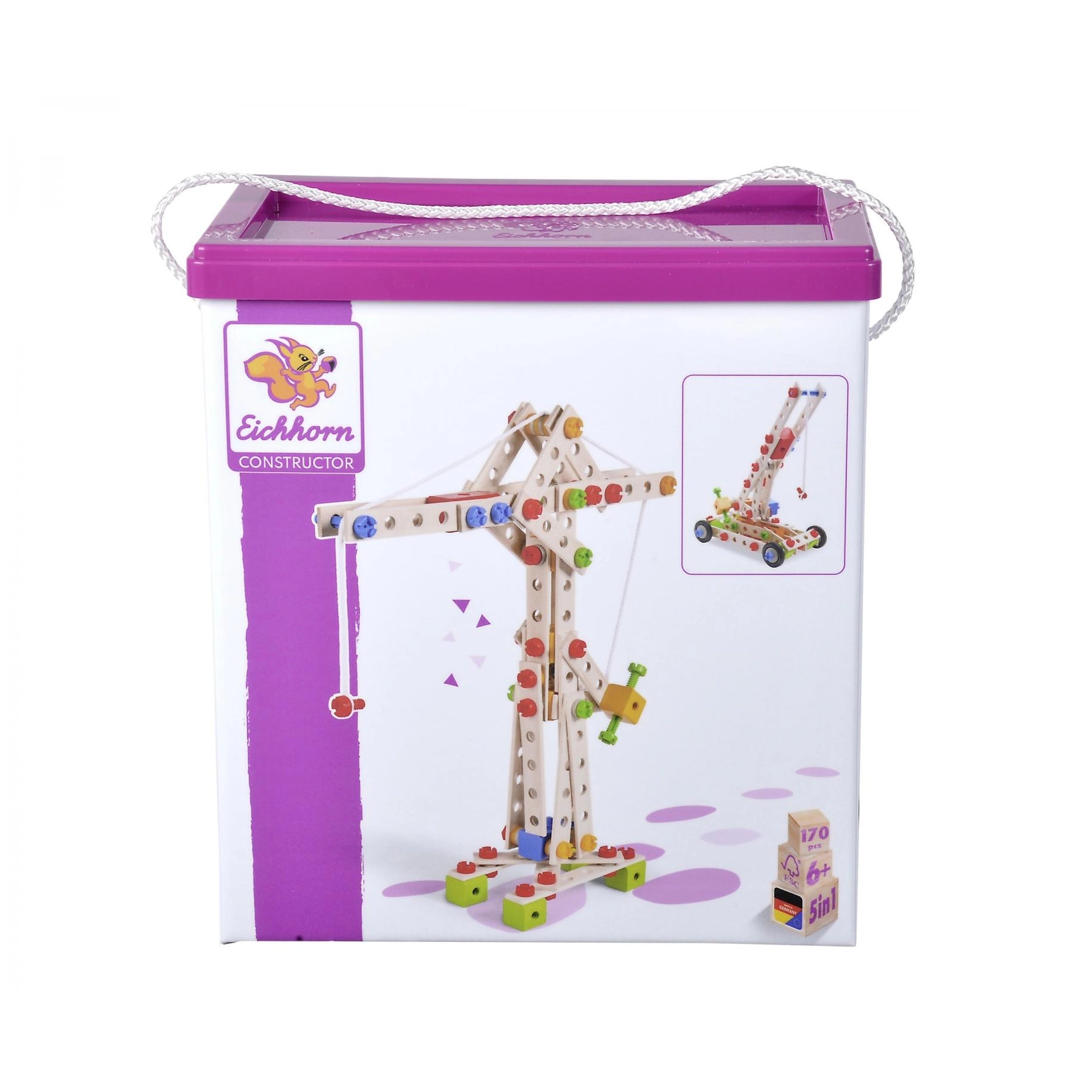 Eichhorn - Constructeur 5 en 1 - 170 pièces - Jouets de construction - Jouets de construction