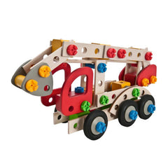 Eichhorn - Véhicules auxiliaires de constructeur 3 en 1 155 pièces - Jouets de construction - Jouets de construction