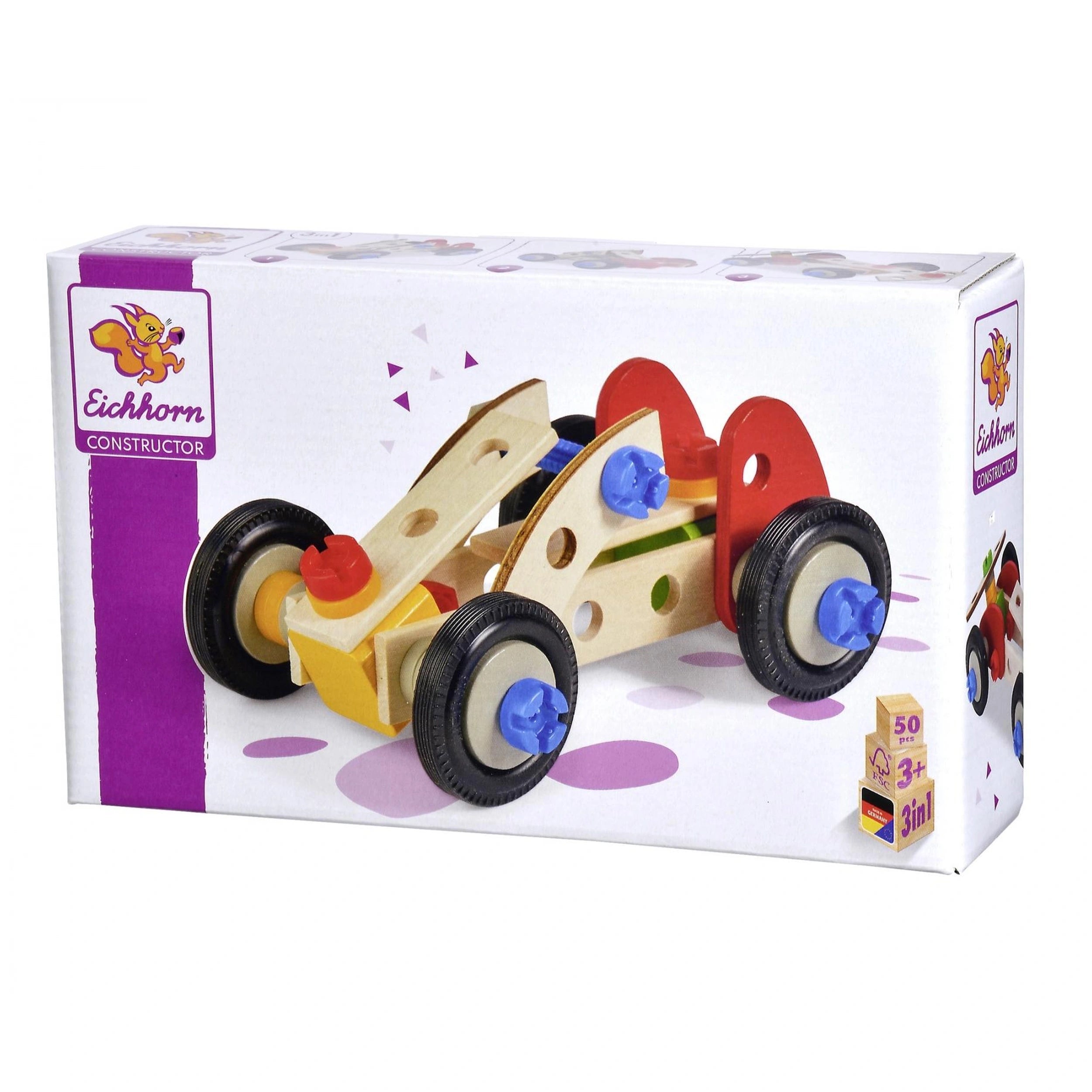 Eichhorn - Constructor Racer Car - Construction Set Toys