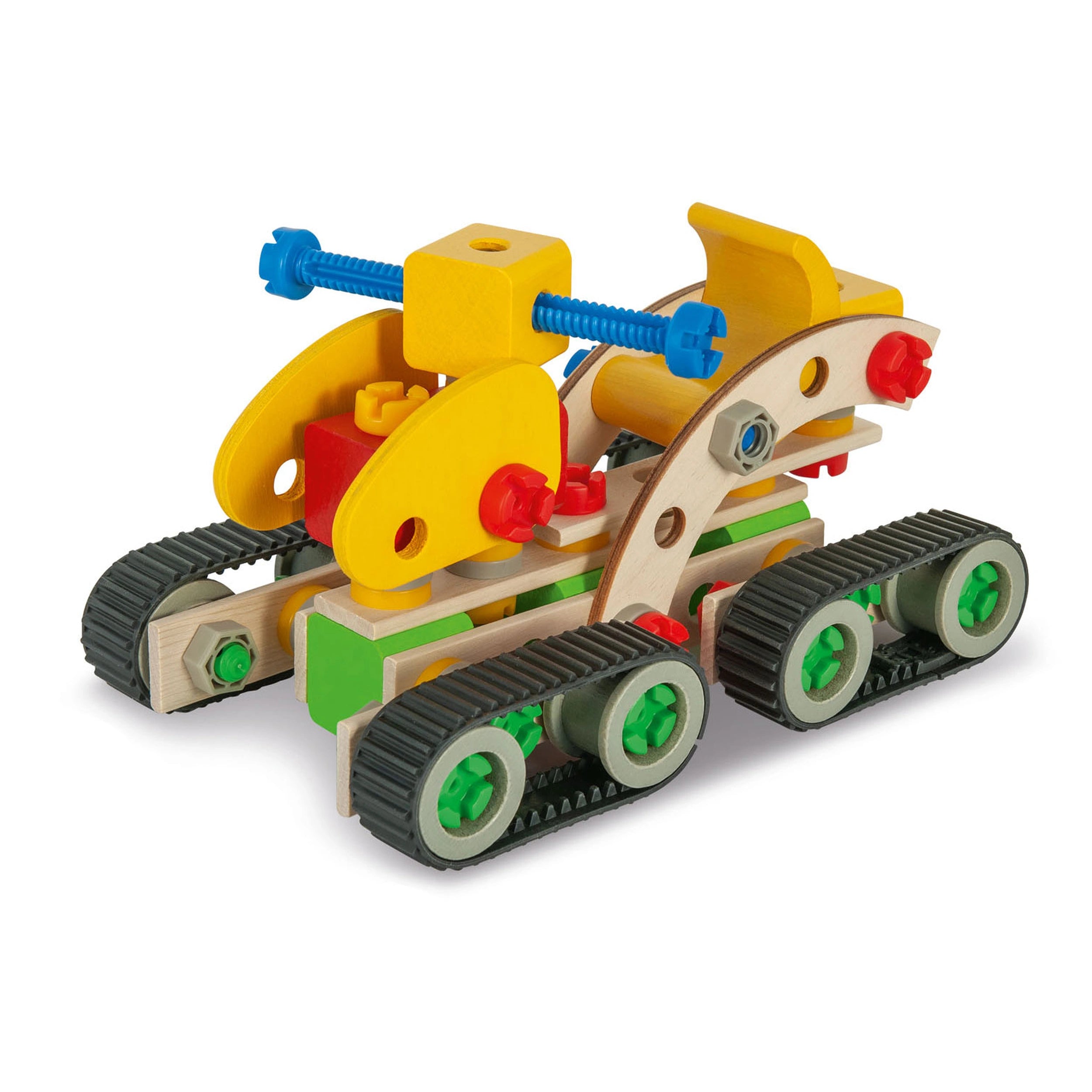 Eichhorn - Véhicules de travail constructeur 4 en 1 - 170 pièces - Jouets de construction - Jouets de construction