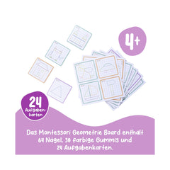 Eichhorn - Montessori Geometry Board - Educational Toys