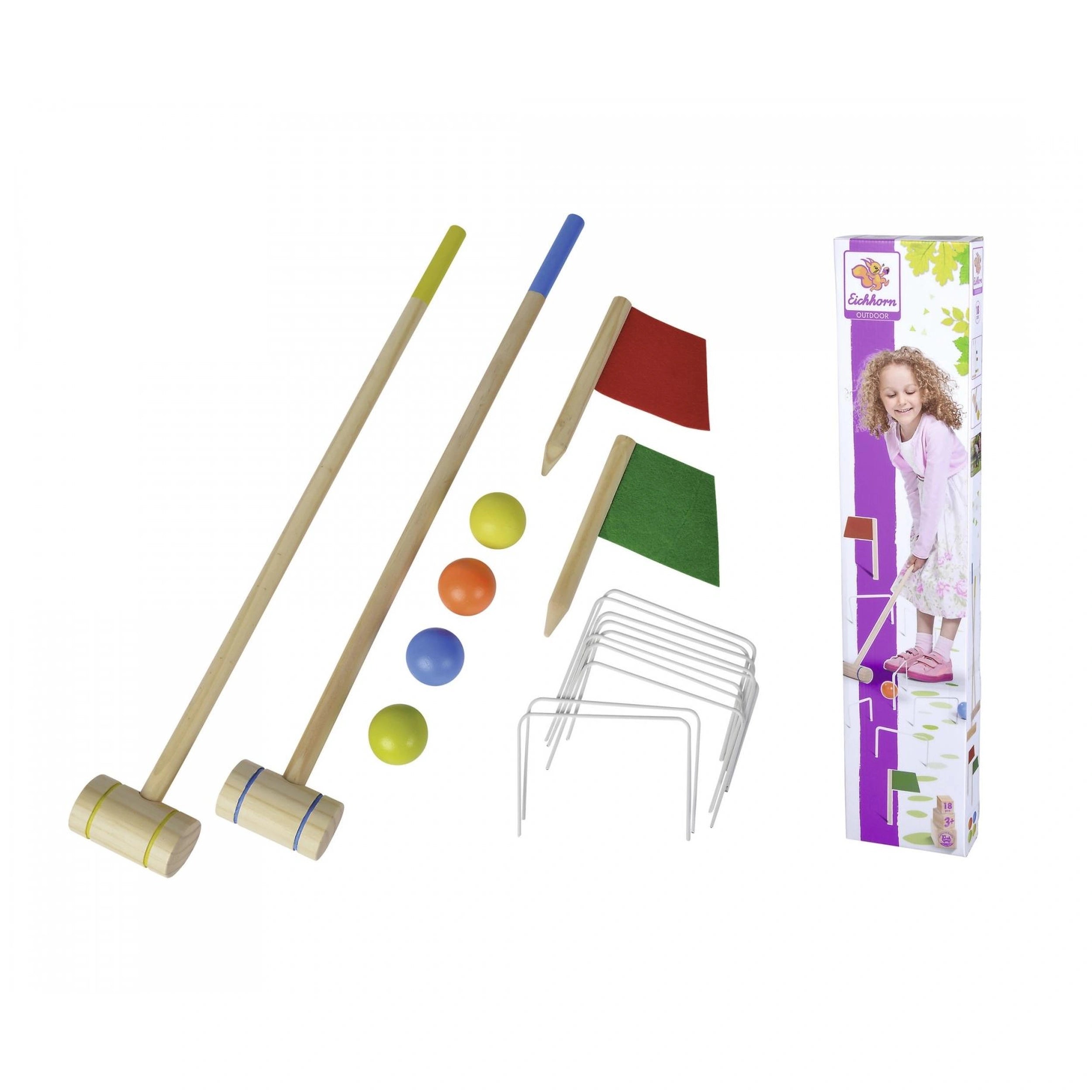 Eichhorn - Outdoor Croquet Set - Outdoor Play Equipment