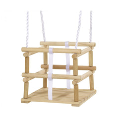 Eichhorn Outdoor Wooden Baby Swing 20 kg - Outdoor Play Equipment