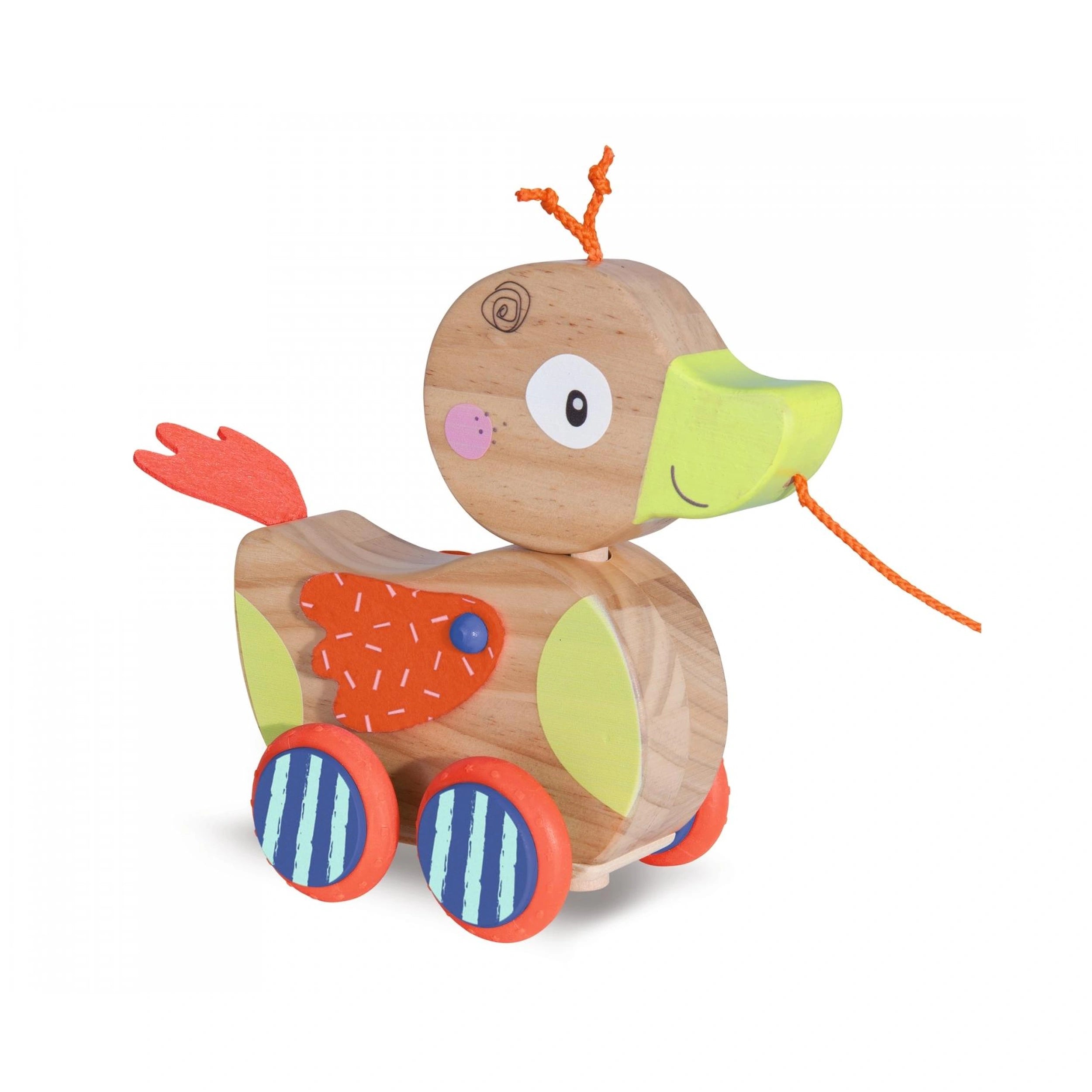 Eichhorn - Canard à tirer - Jouets à pousser et à tirer - Jouets à pousser et à tirer