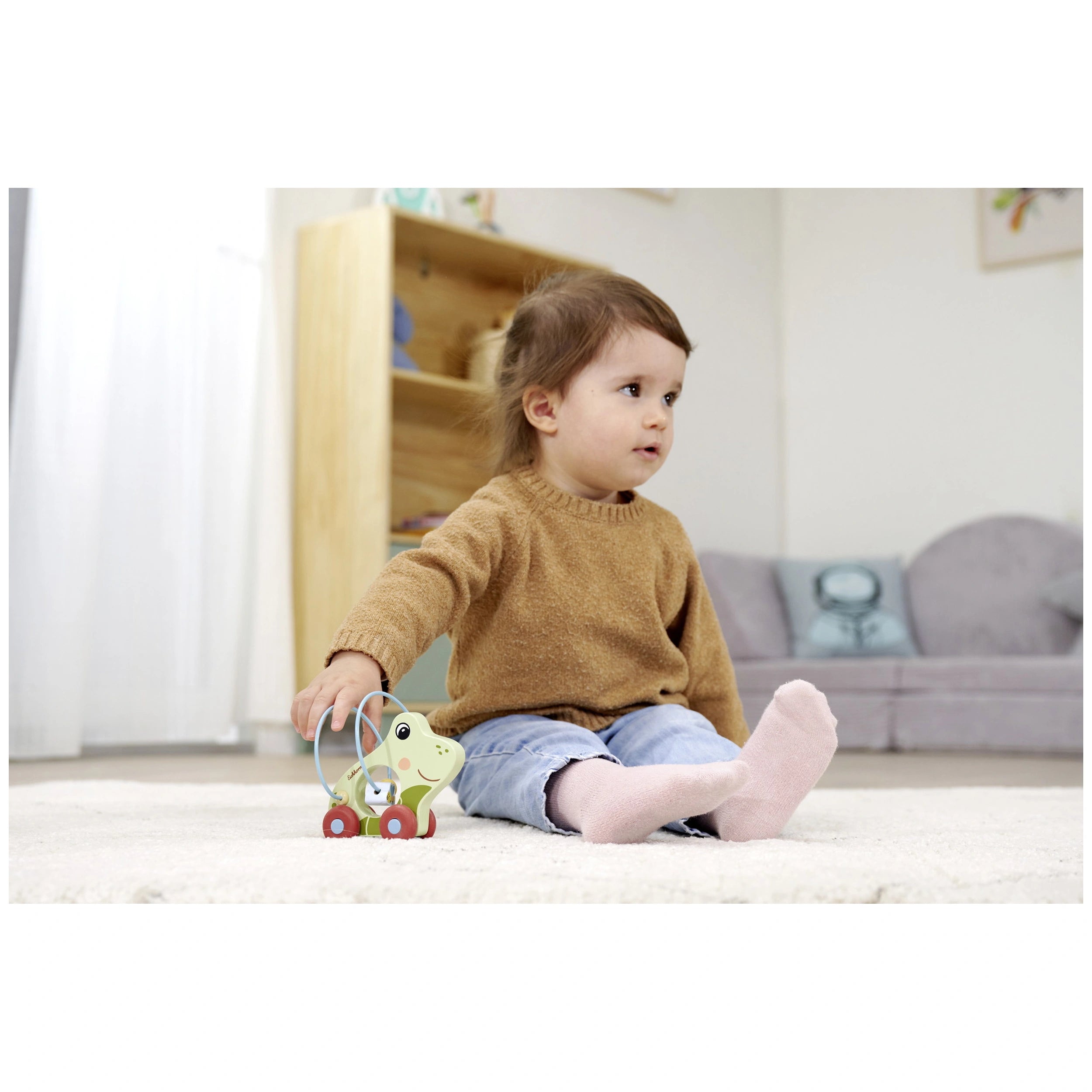 Eichhorn - Push Frog - Baby Activity Toys