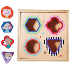 Eichhorn - Boîte de tri des formes Friends - Jouets d'activité pour bébés - Jouets d'activité pour bébés