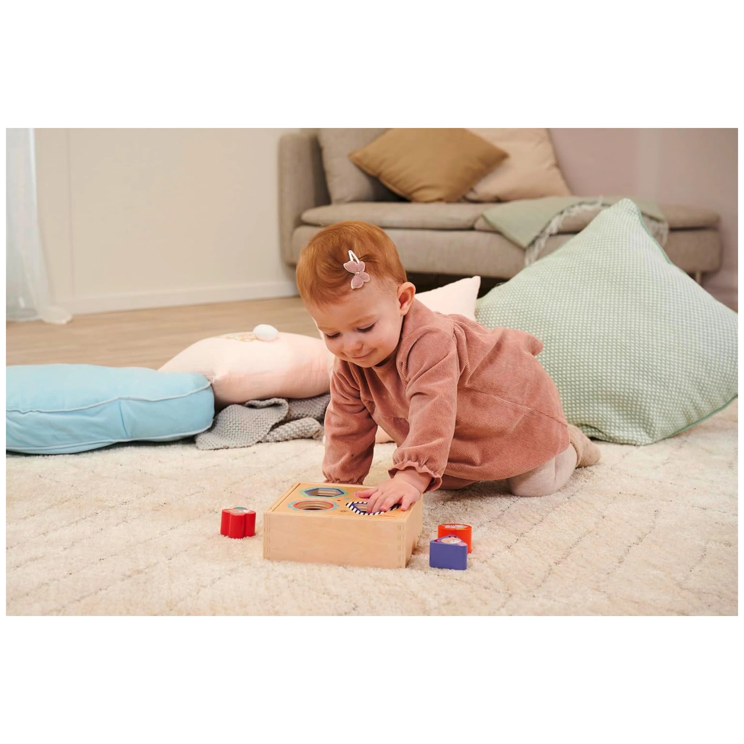 Eichhorn - Boîte de tri des formes Friends - Jouets d'activité pour bébés - Jouets d'activité pour bébés