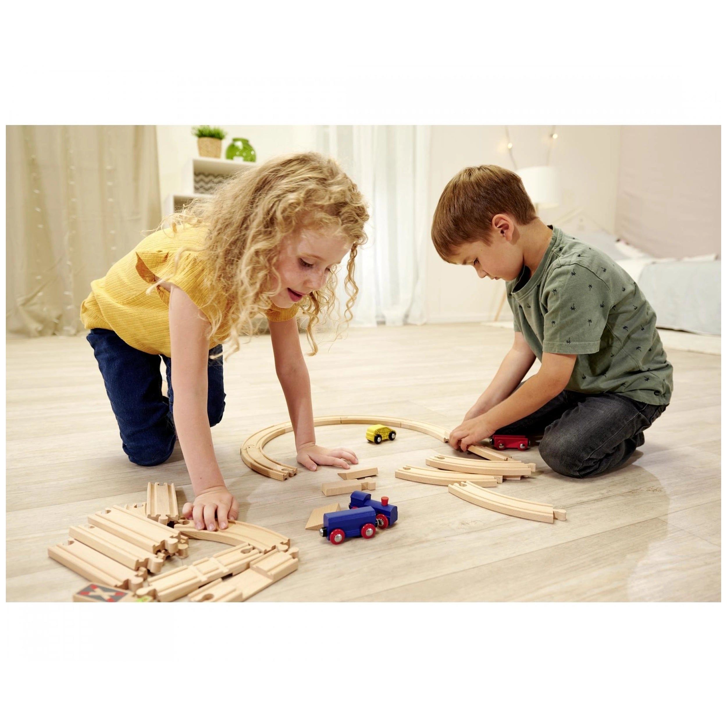 Eichhorn - Ensemble de jeu de rails de train 8 figures - 27 pièces - Trains jouets et ensembles de train - Trains jouets et ensembles de train
