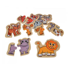 Eichhorn - Puzzle en bois d'animaux - 16 pièces - Puzzles - Puzzles
