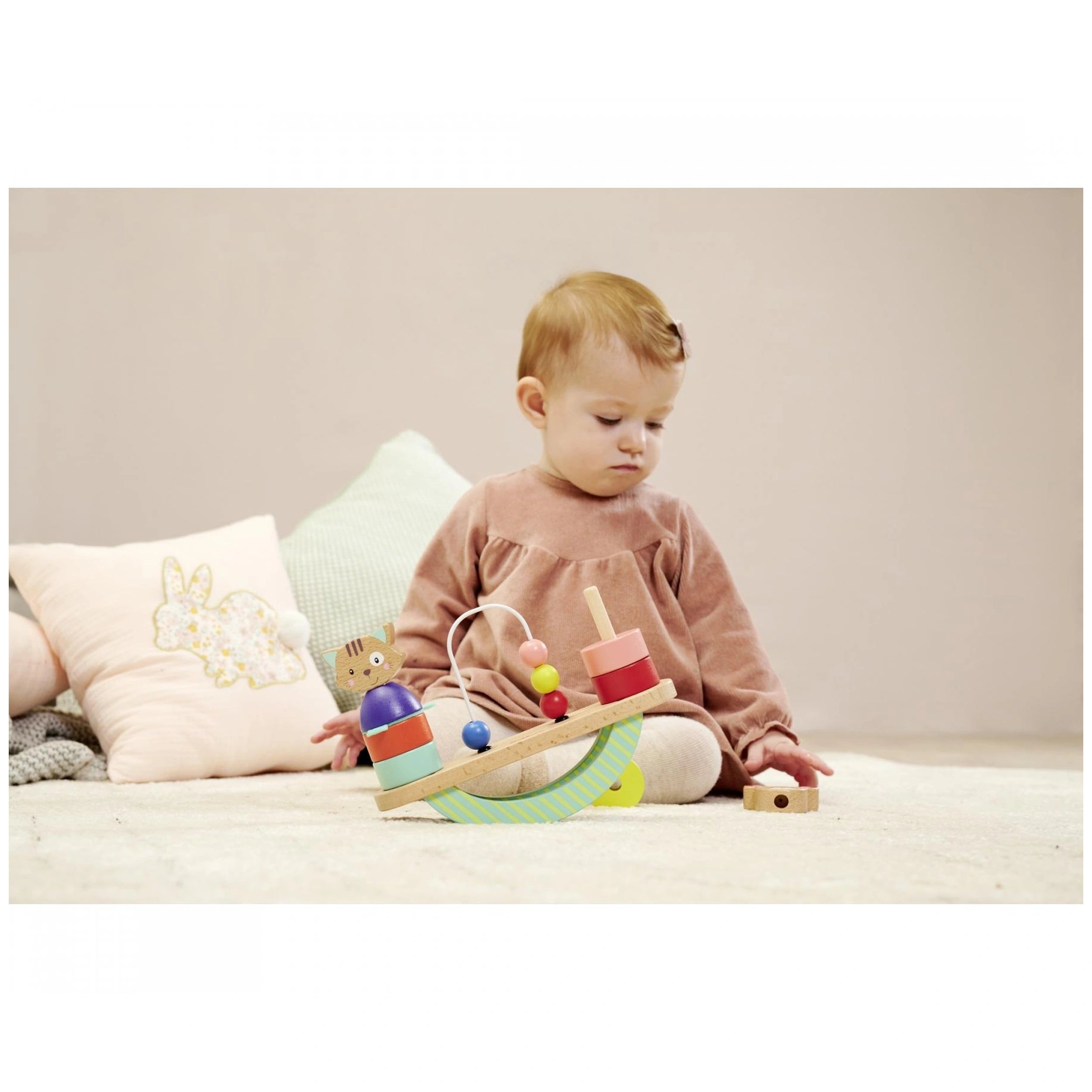 Eichhorn - Jeu d'équilibre en bois Animaux - Jouets d'activité pour bébé - Jouets d'activité pour bébé
