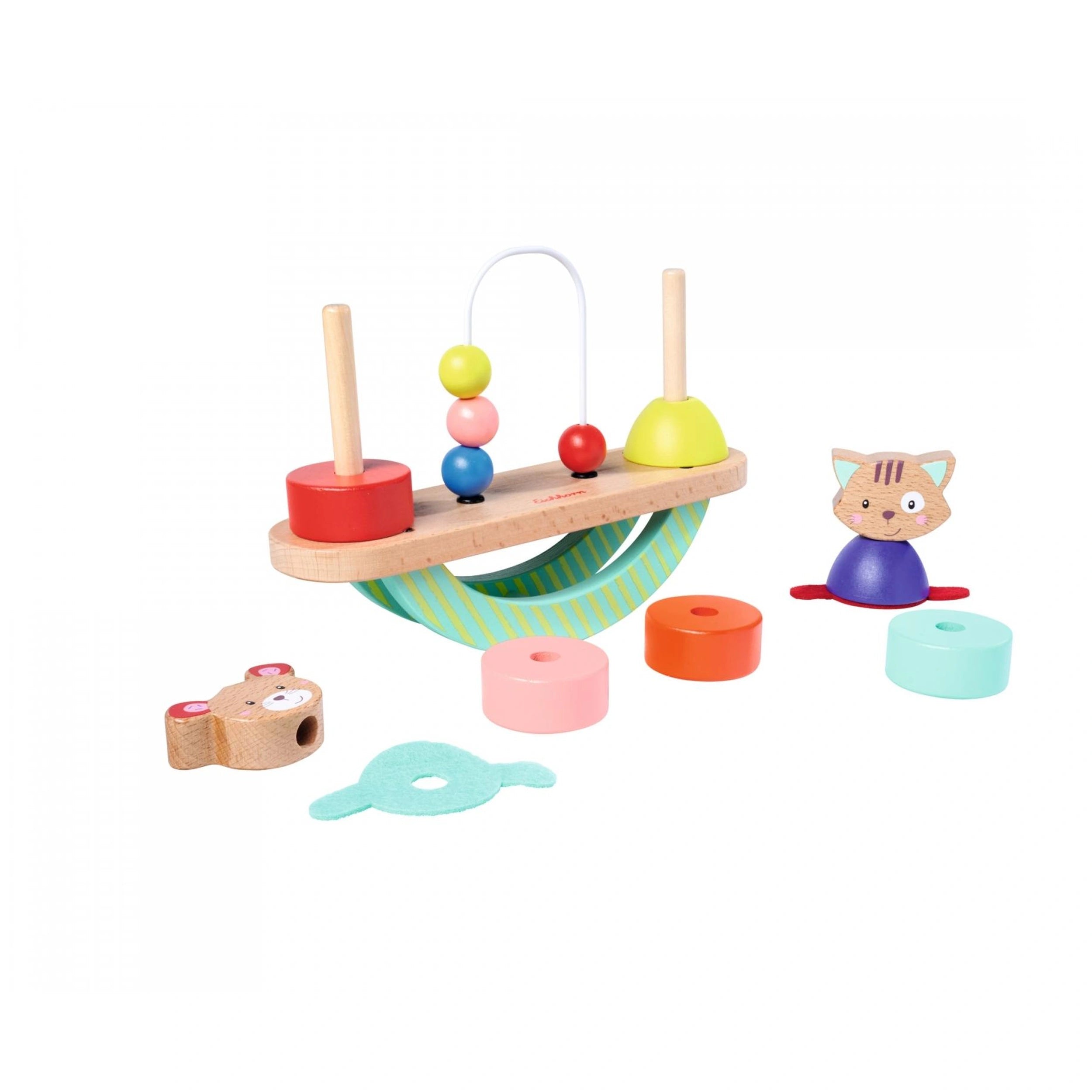 Eichhorn - Jeu d'équilibre en bois Animaux - Jouets d'activité pour bébé - Jouets d'activité pour bébé