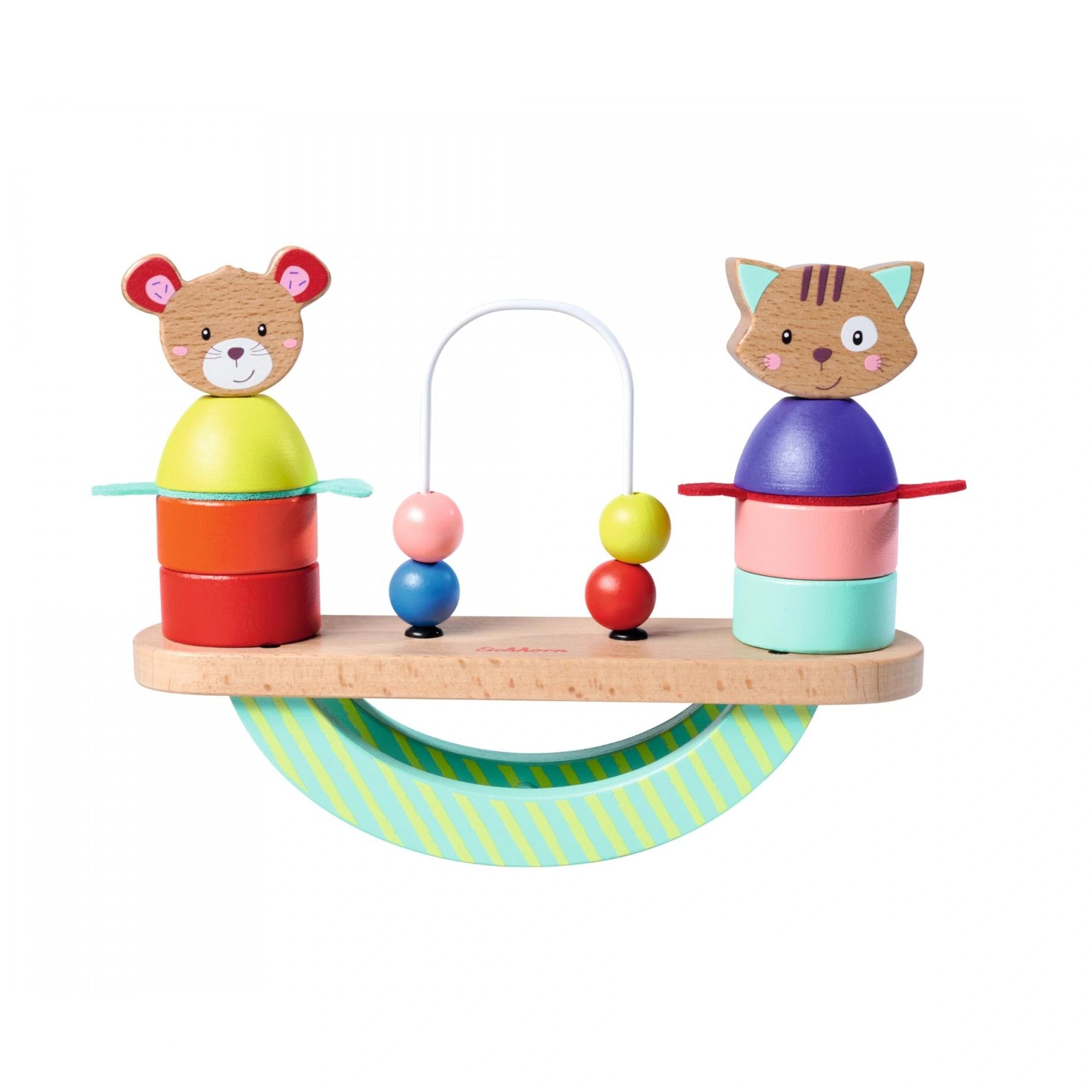 Eichhorn - Jeu d'équilibre en bois Animaux - Jouets d'activité pour bébé - Jouets d'activité pour bébé