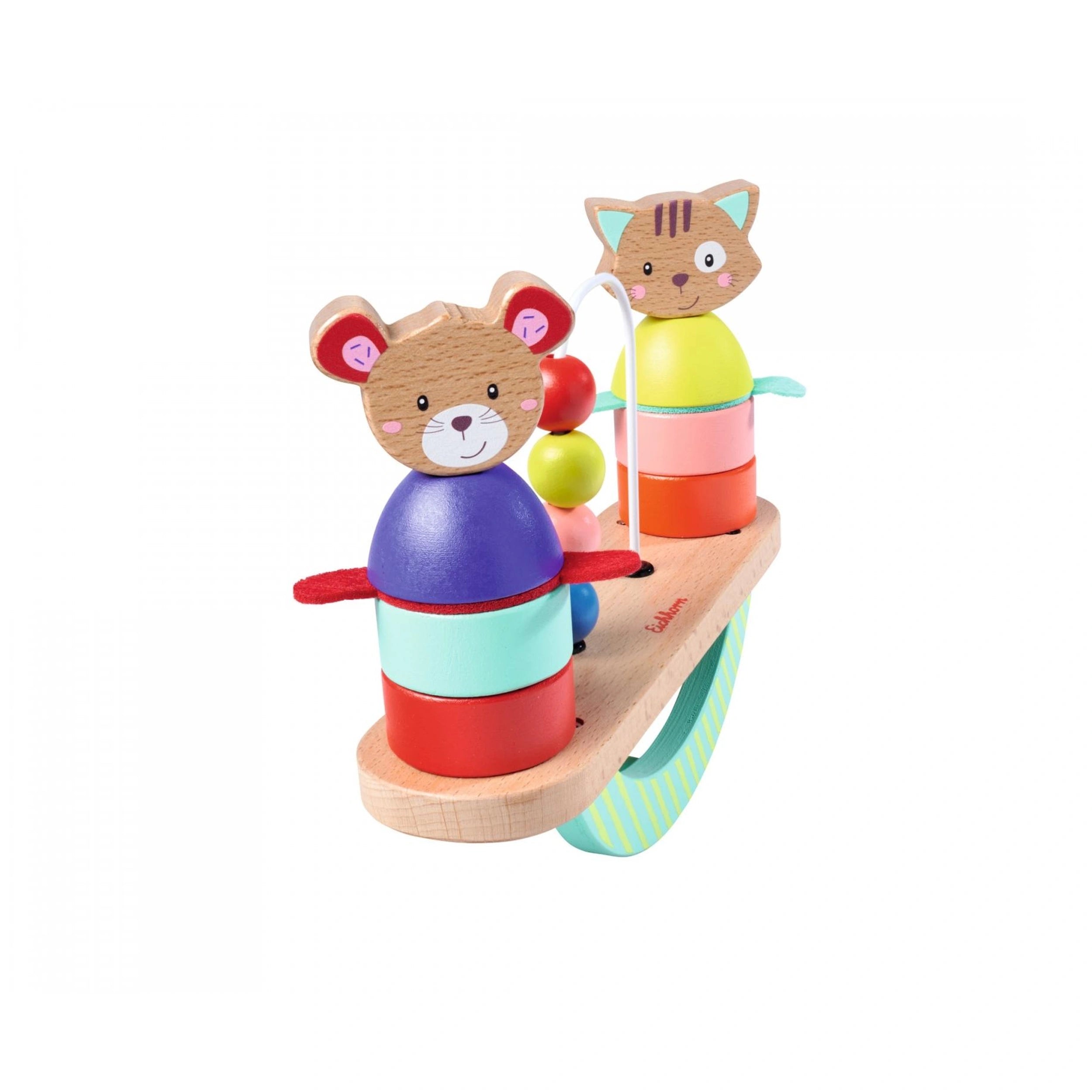 Eichhorn - Jeu d'équilibre en bois Animaux - Jouets d'activité pour bébé - Jouets d'activité pour bébé