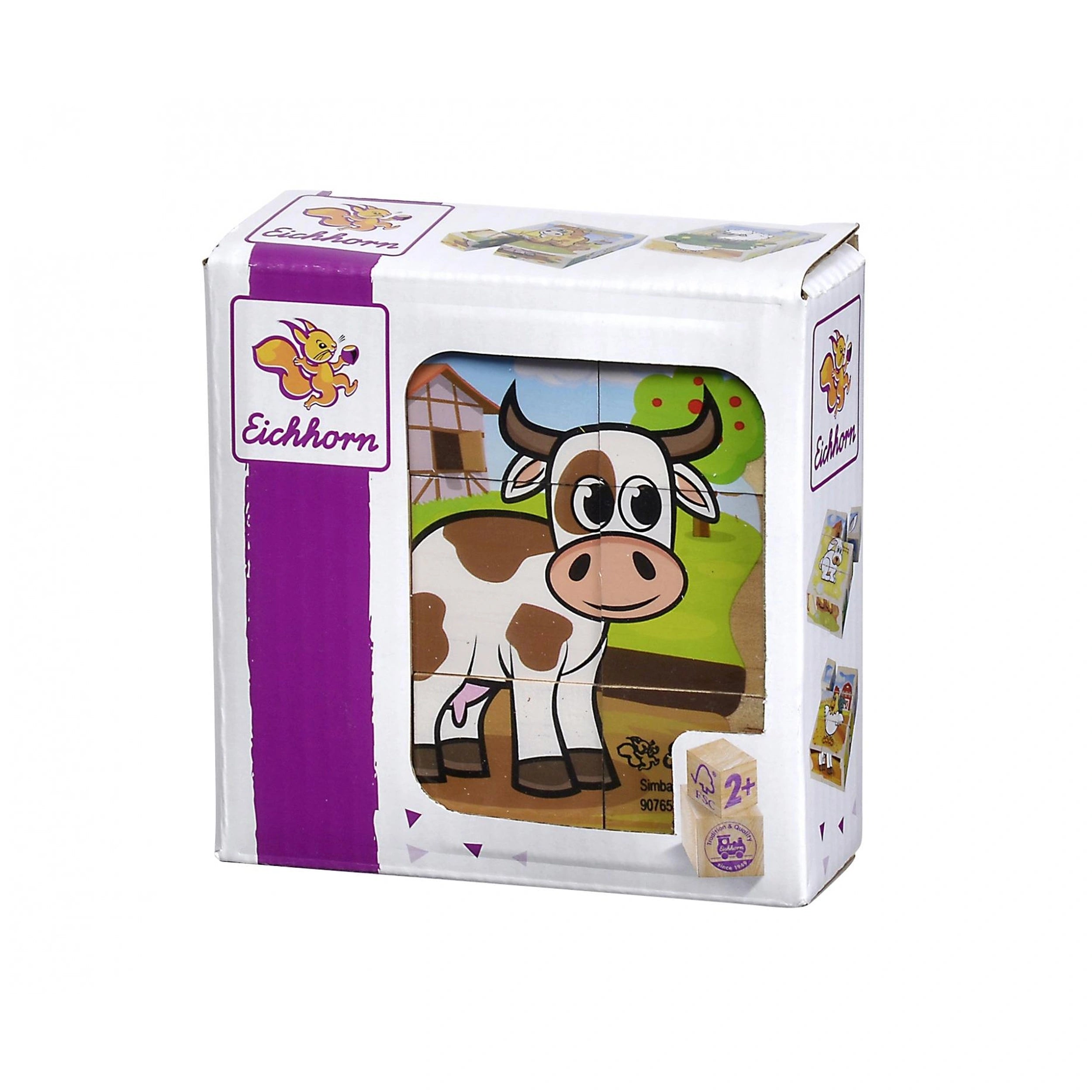 Eichhorn - Wooden Block Puzzle Farm - Puzzles