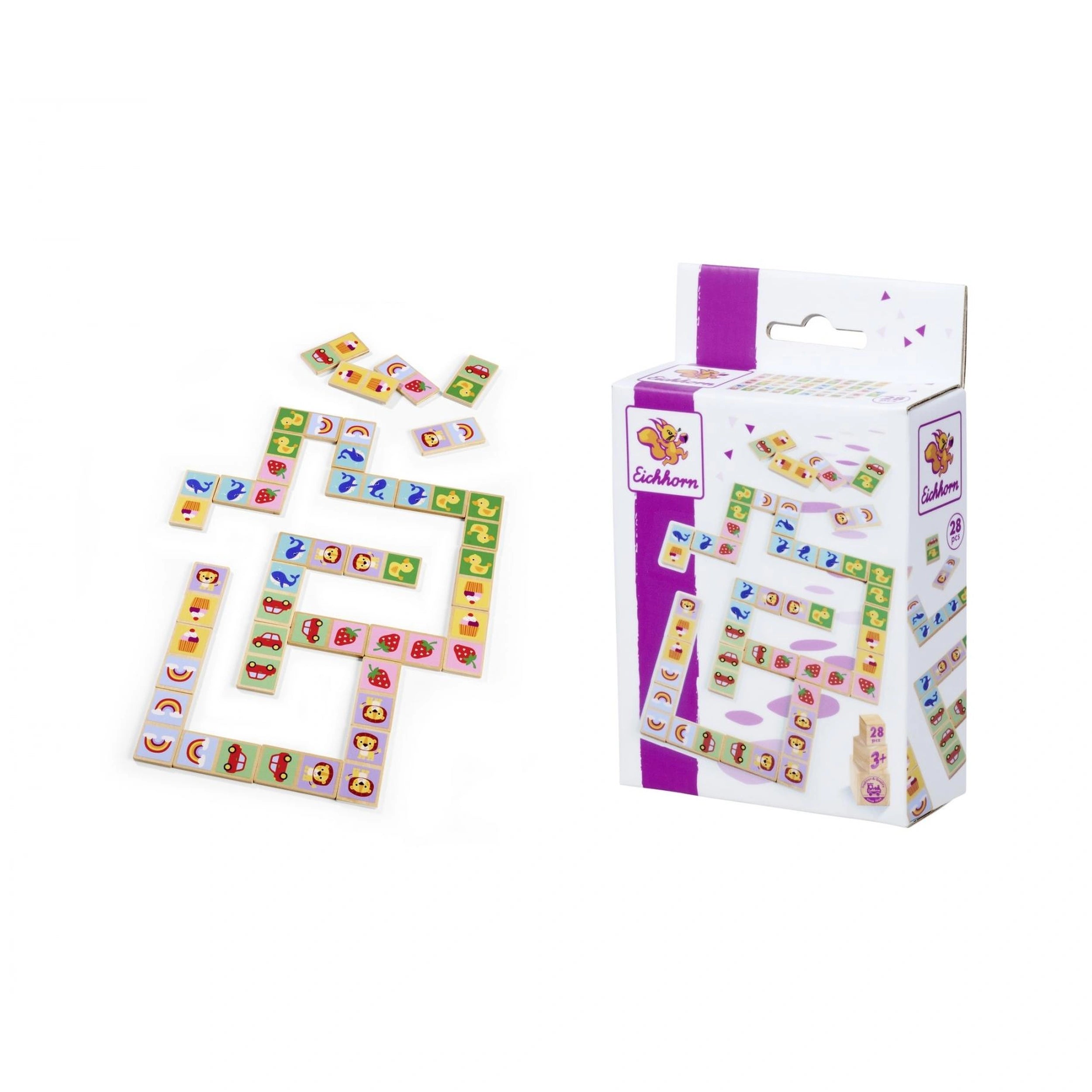 Eichhorn - Wooden Domino Game - Board Games