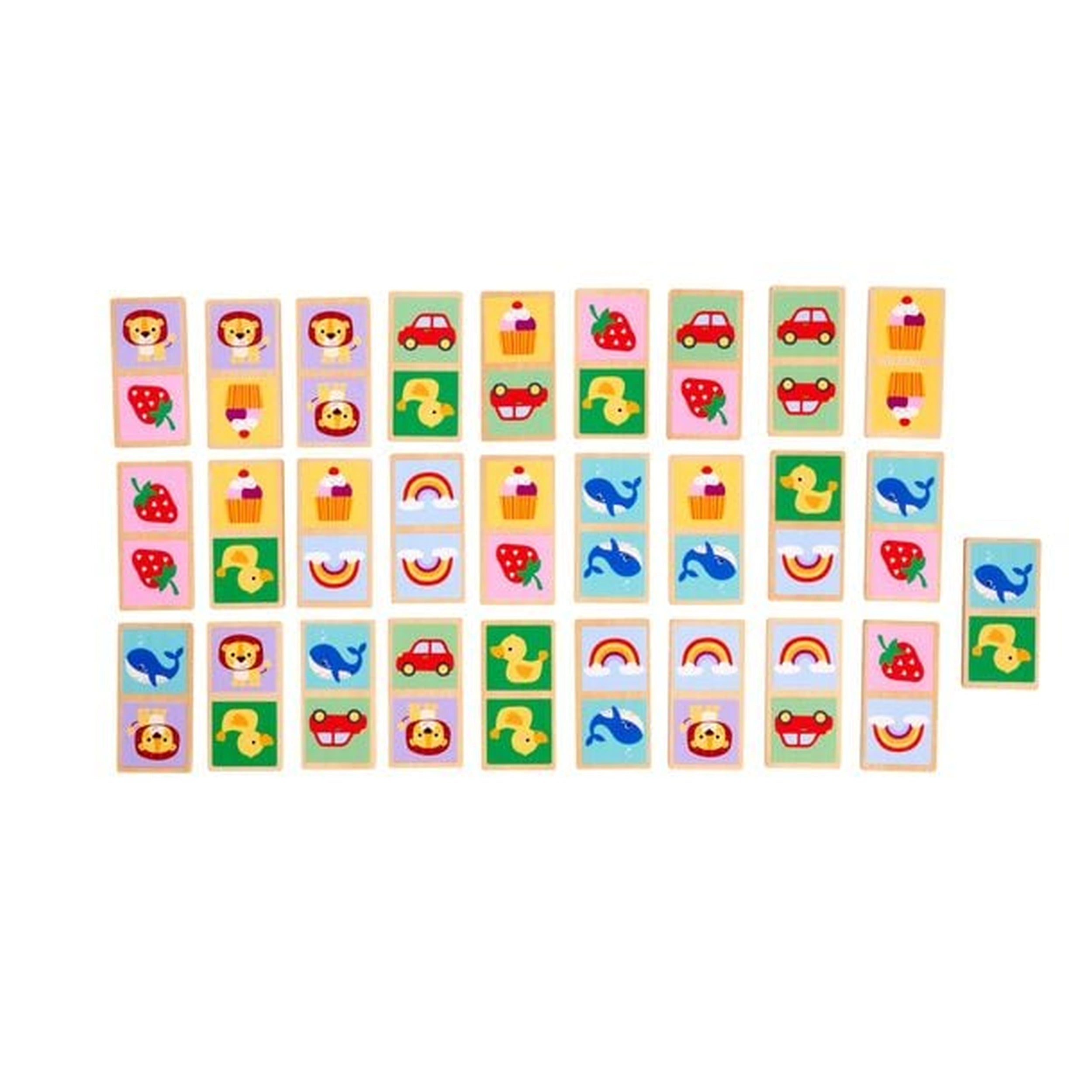 Eichhorn - Wooden Domino Game - Board Games