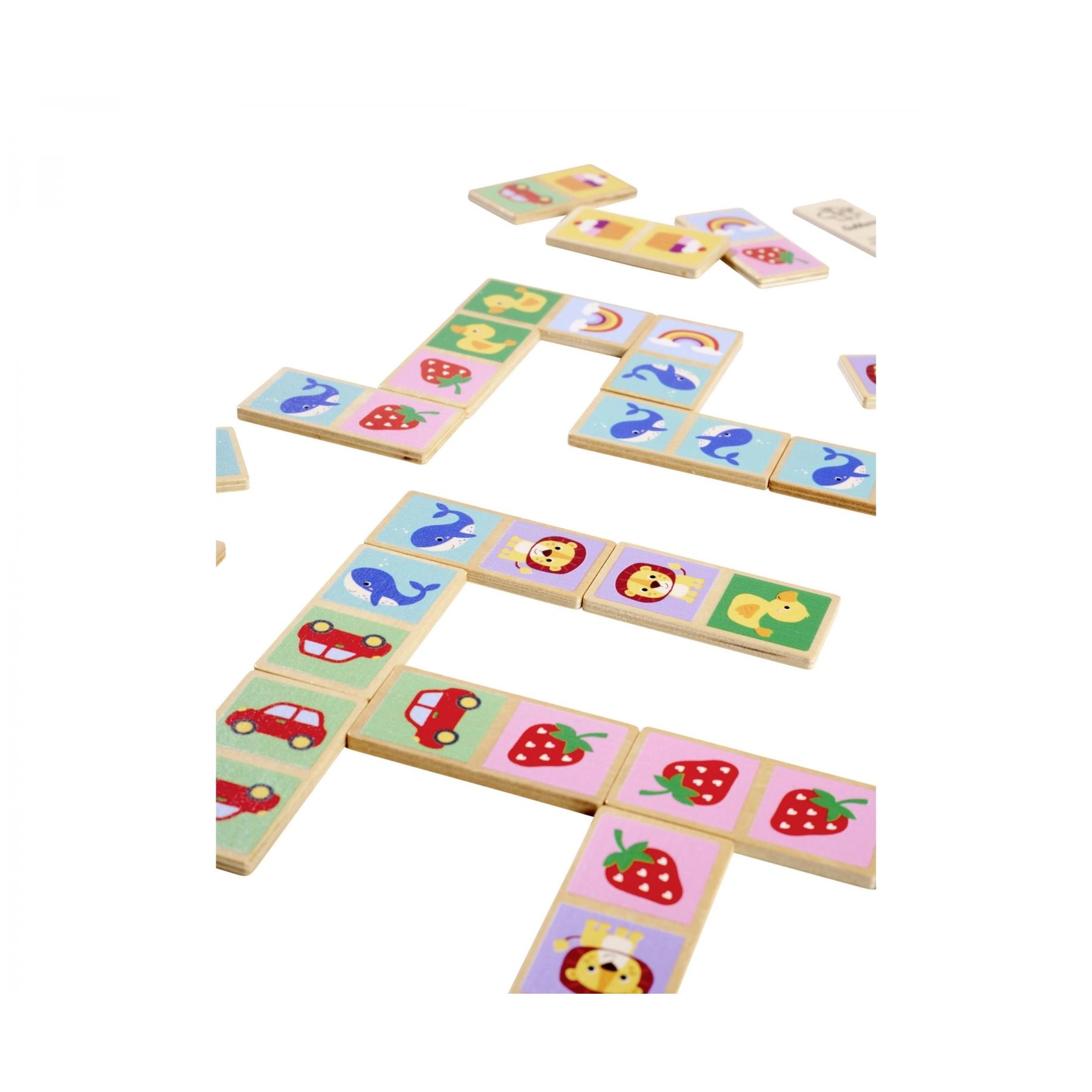 Eichhorn - Wooden Domino Game - Board Games