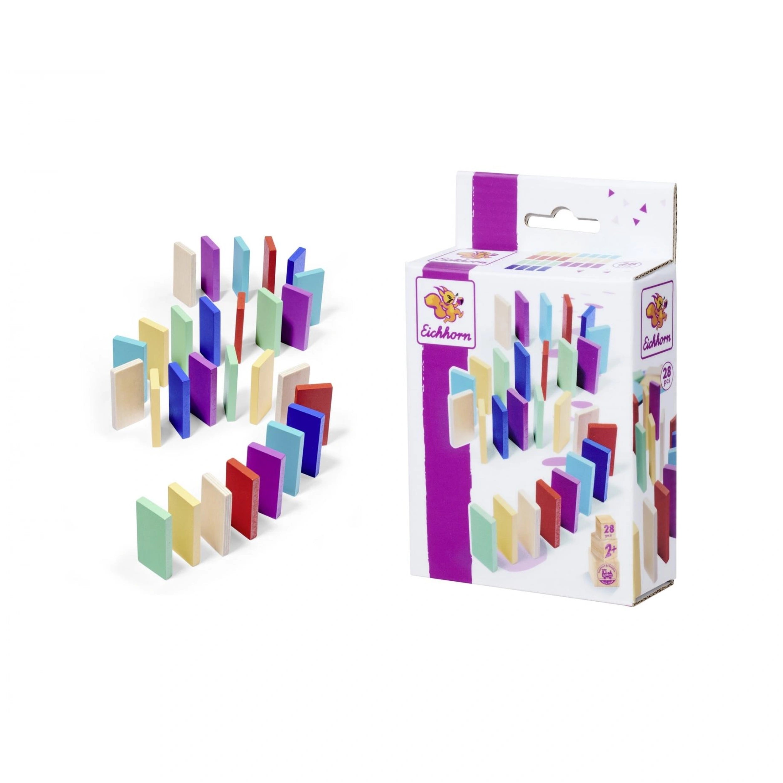 Eichhorn - Wooden Domino Ralley - Baby Activity Toys