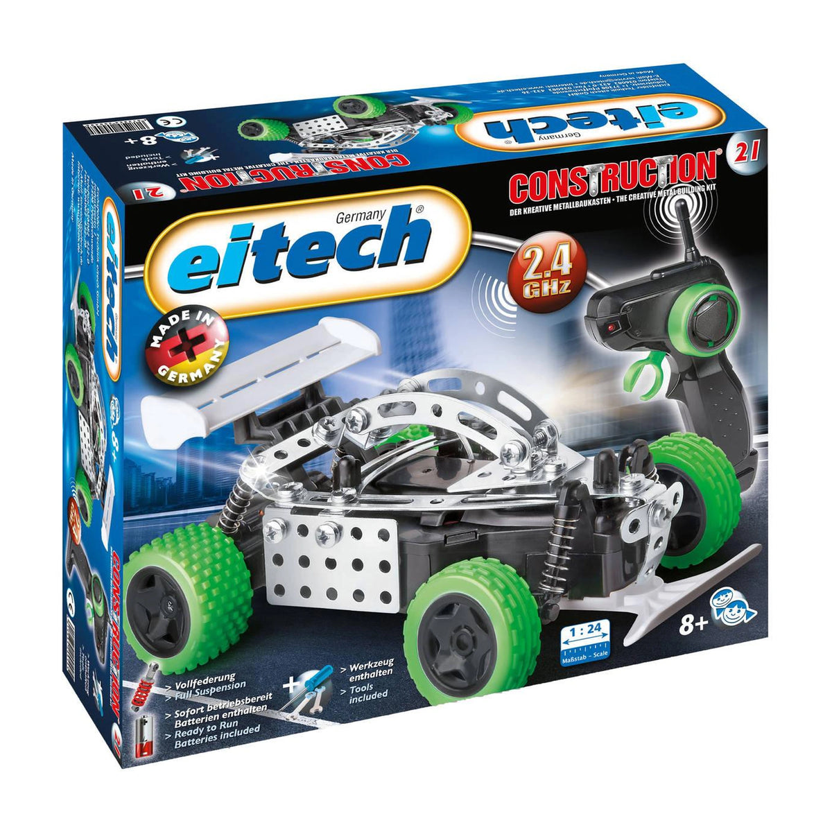 Eitech - Voiture de course télécommandée 2,4 GHz - Ensemble de construction jouets